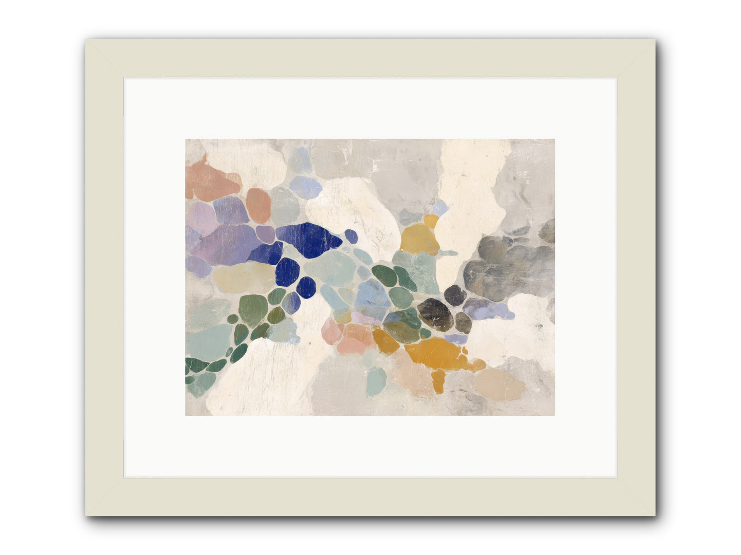 Mica -- Framed Print - White 12x9
