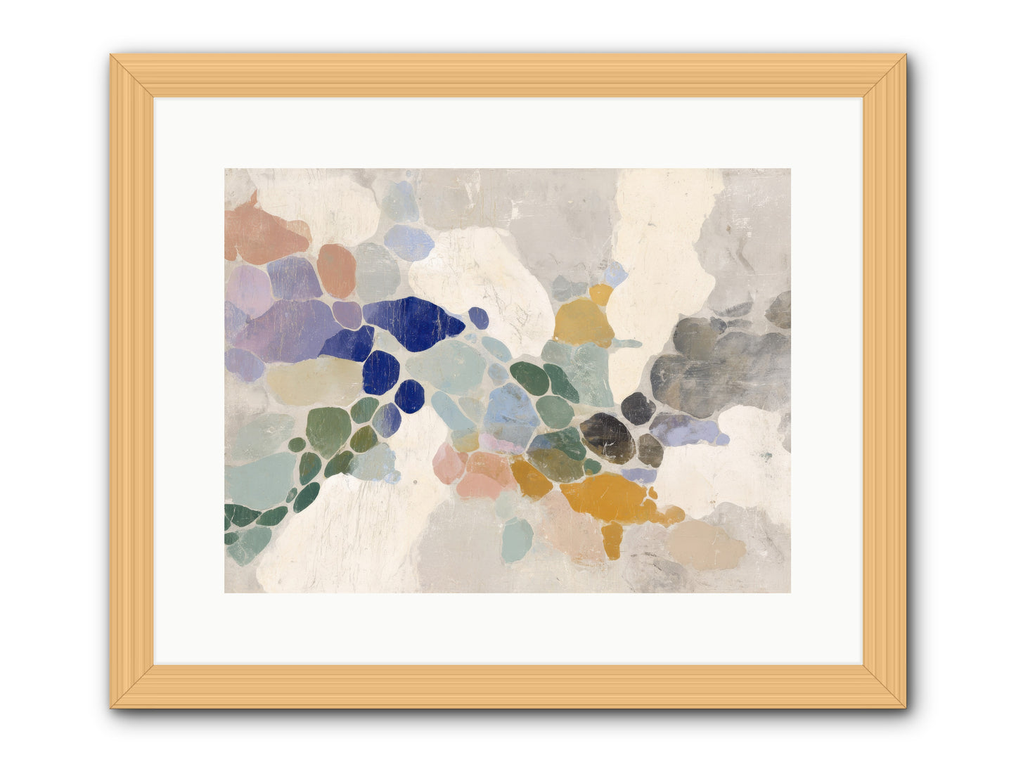 Mica -- Framed Print - Natural 16x12