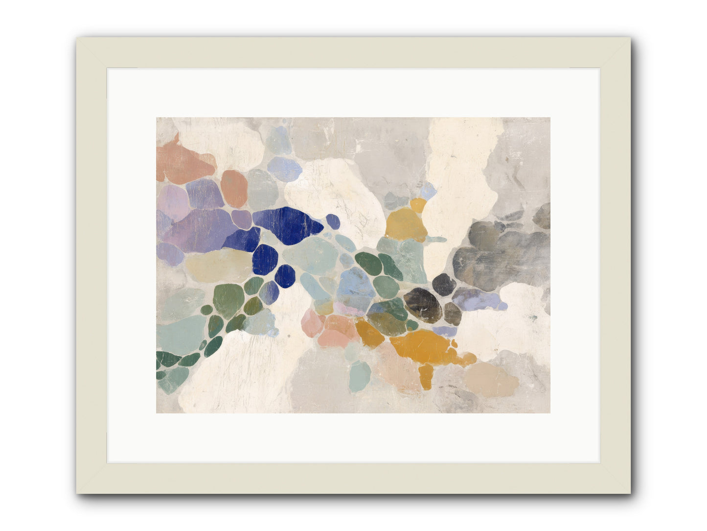 Mica -- Framed Print - White 16x12