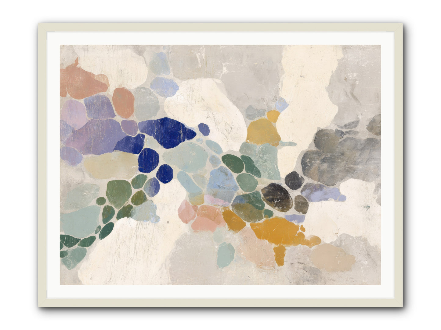 Mica -- Framed Print - White 48x36