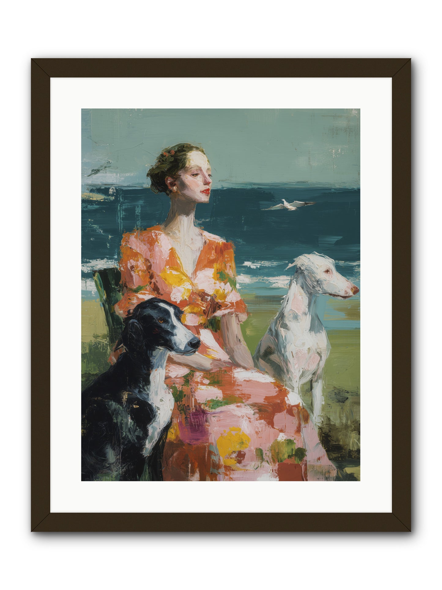 Midday Dreams  -- Framed Print - Black 18x24