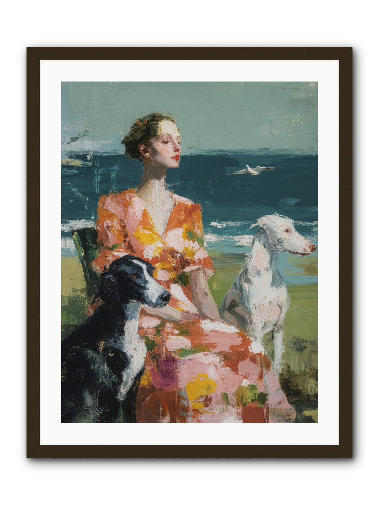 Midday Dreams  -- Framed Print - Black 24x32