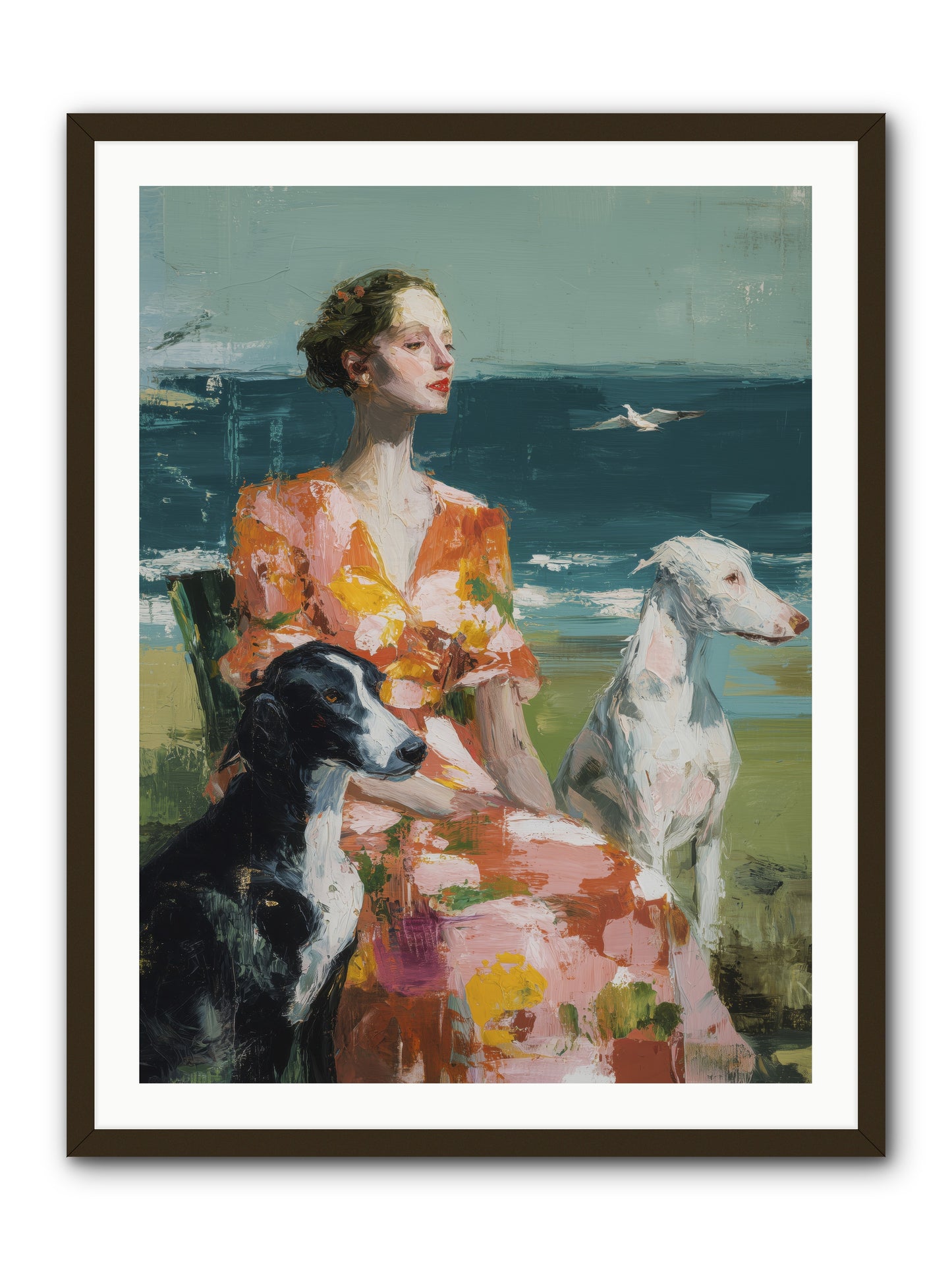 Midday Dreams  -- Framed Print - Black 30x40