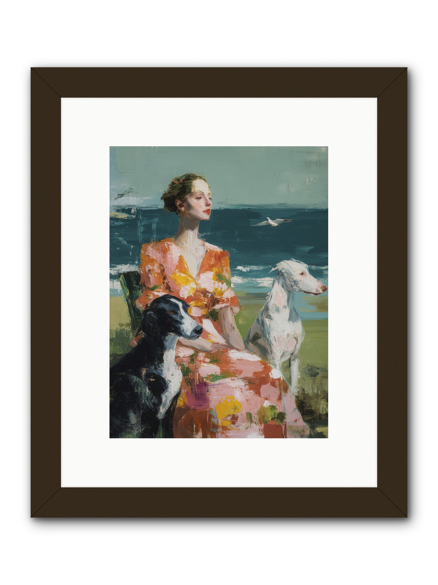 Midday Dreams  -- Framed Print - Black 9x12