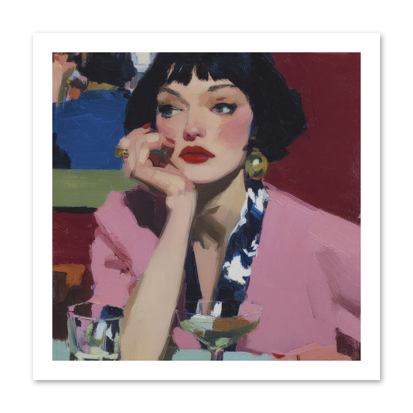 Midday Rebellion -- Loose Canvas Print 16x16