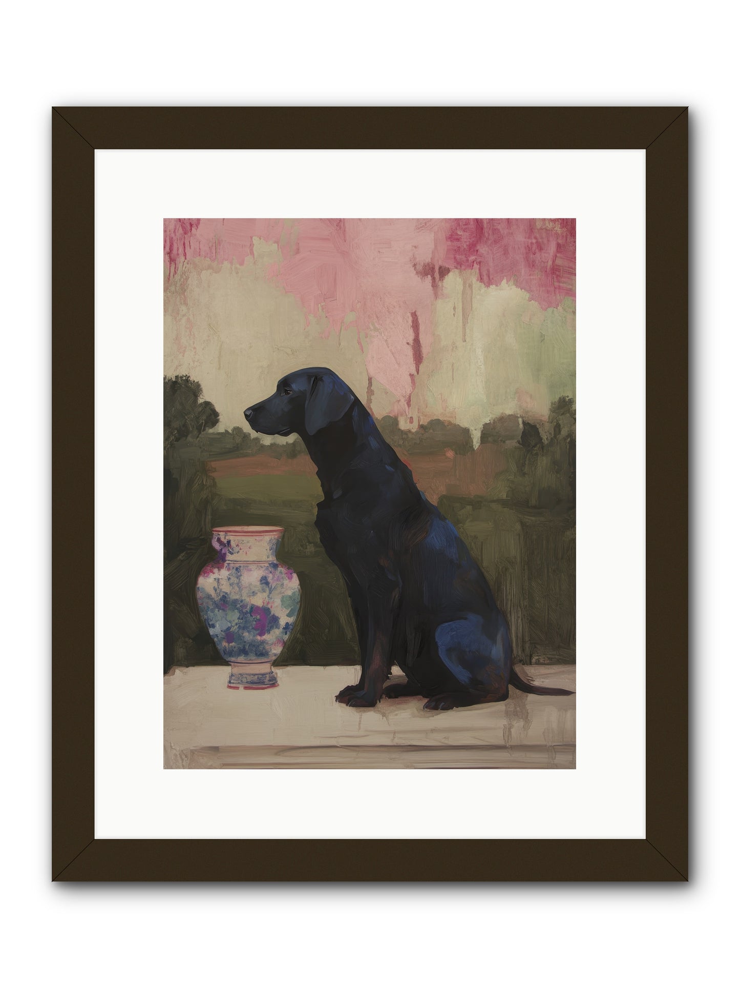 Midnight Chapter -- Framed Print - Black 12x16