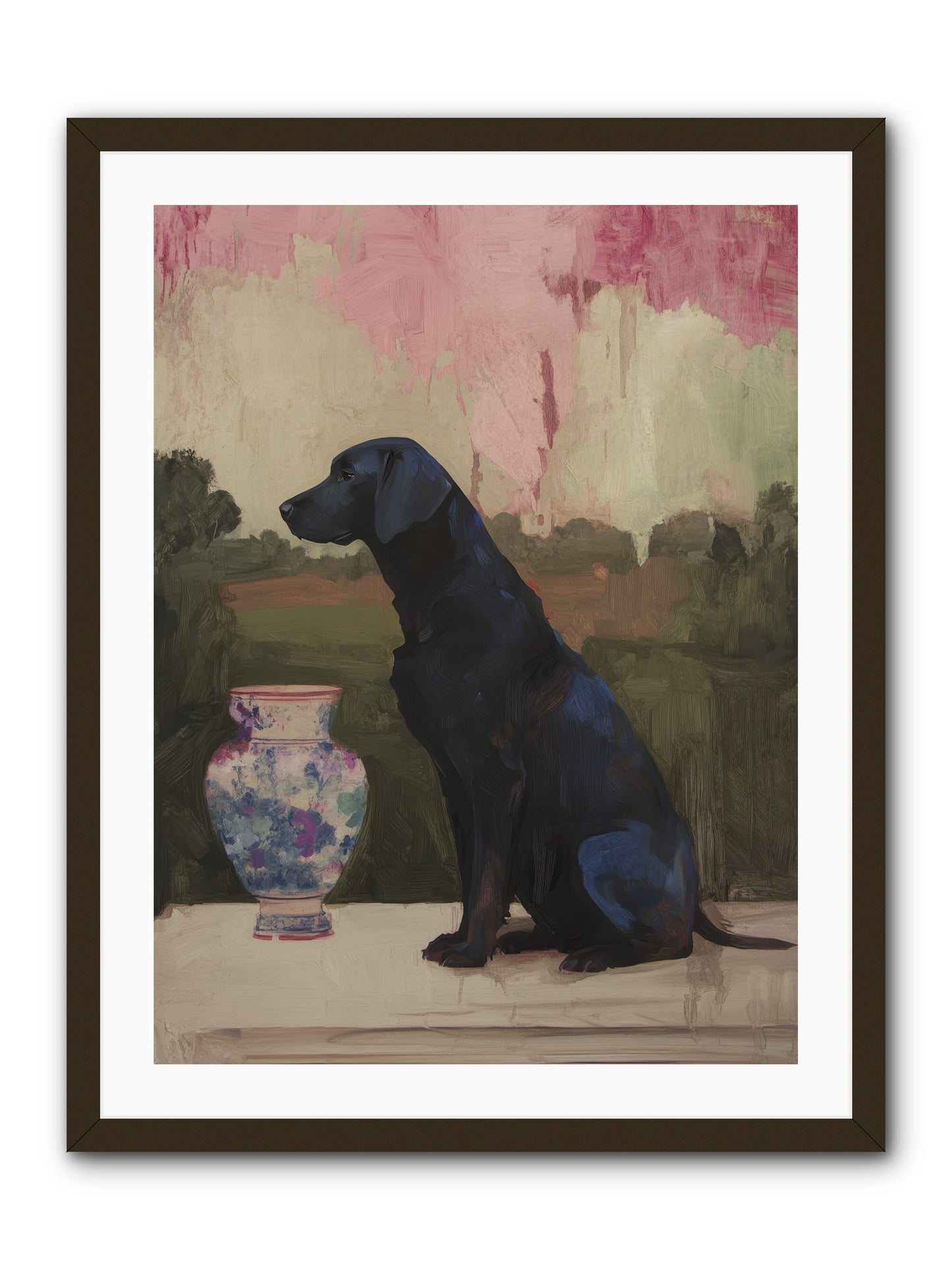 Midnight Chapter -- Framed Print - Black 24x32