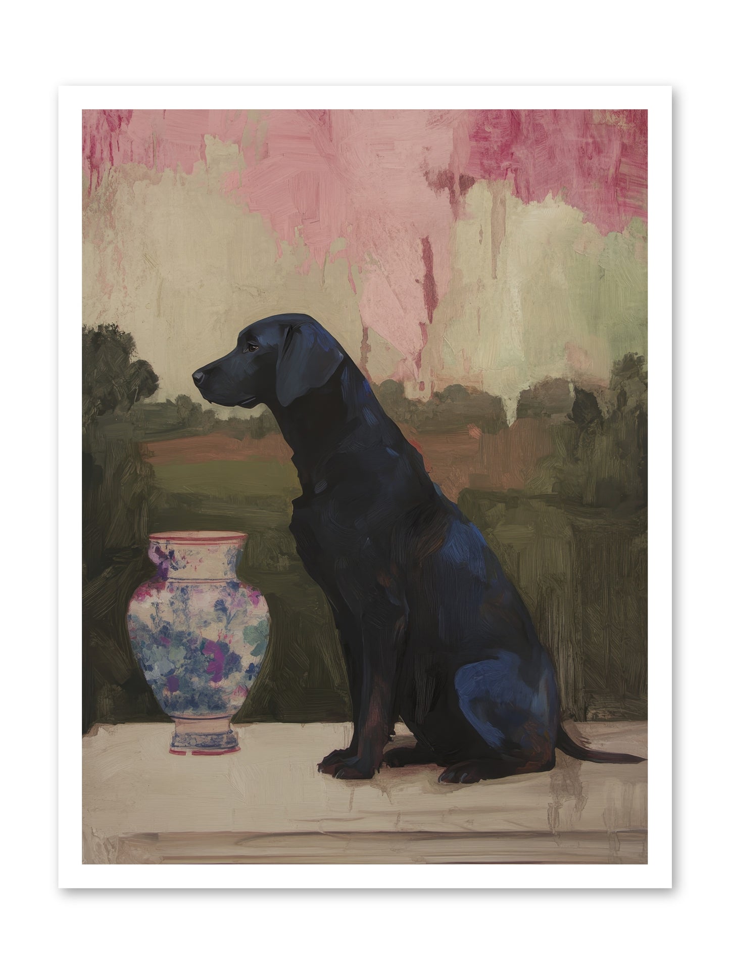 Midnight Chapter -- Loose Canvas Print 24x32