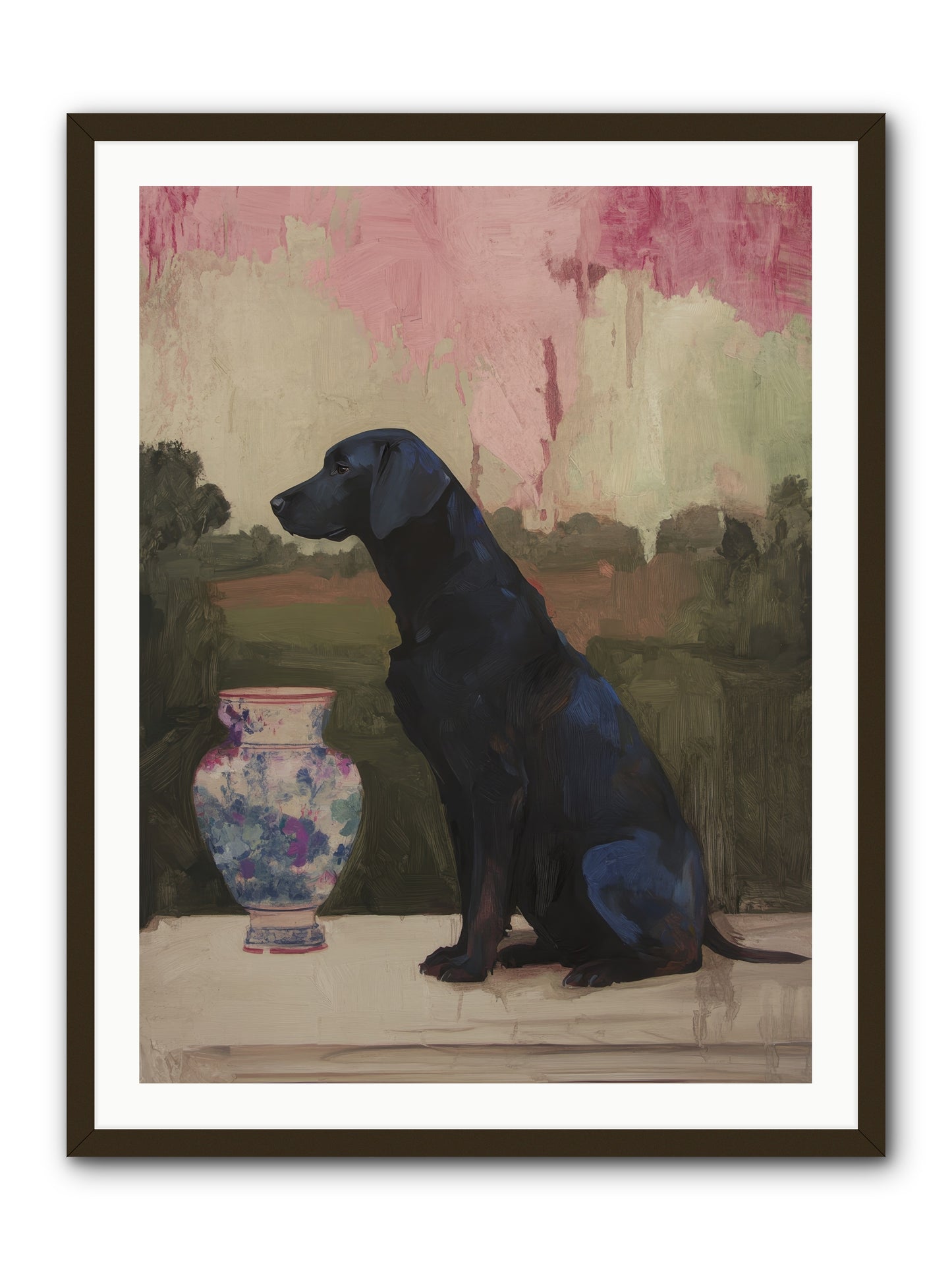Midnight Chapter -- Framed Print - Black 30x40