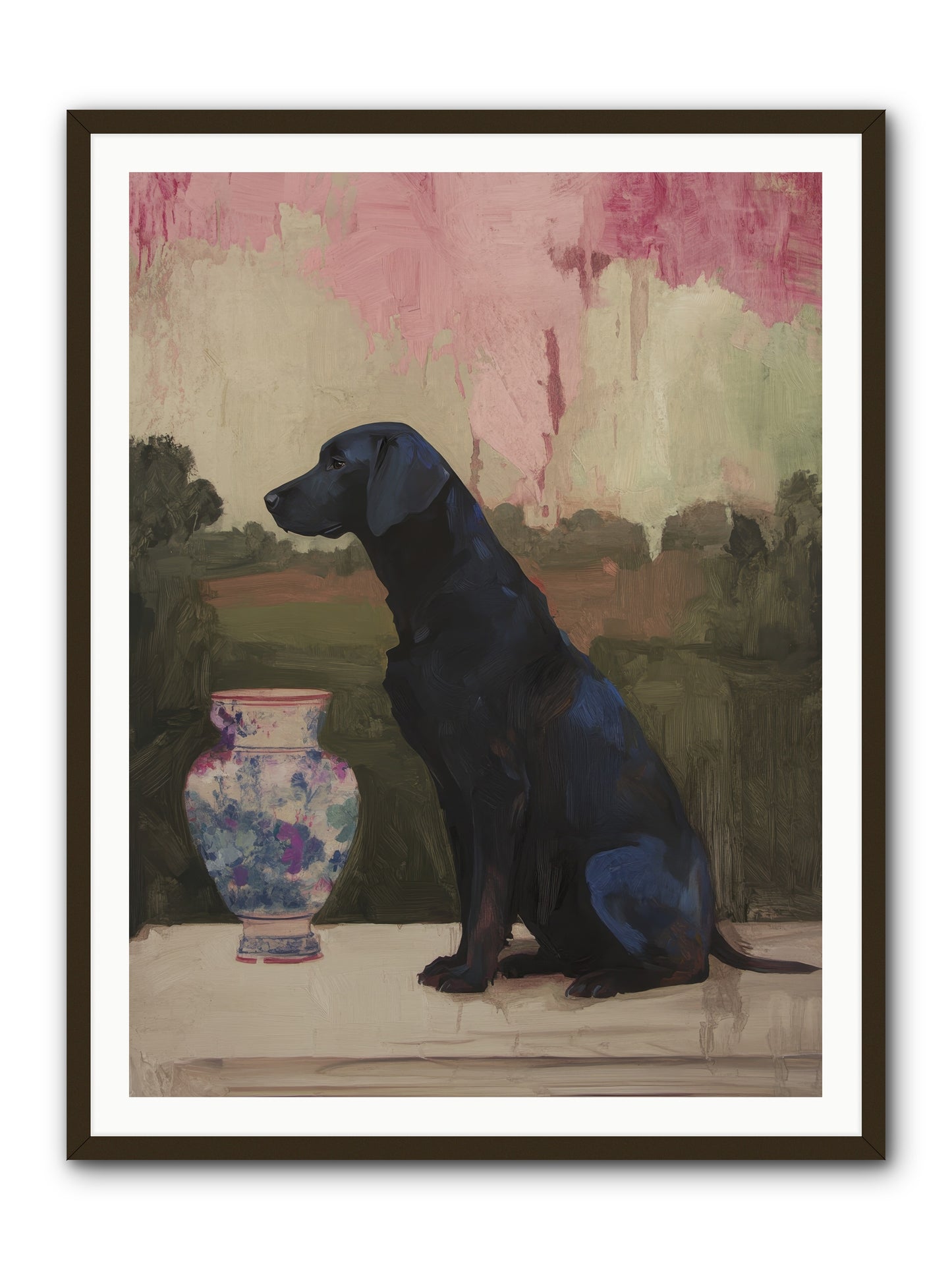 Midnight Chapter -- Framed Print - Black 36x48