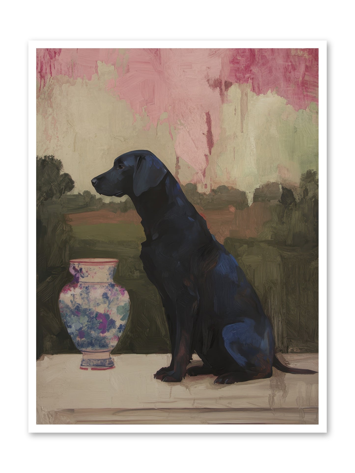 Midnight Chapter -- Loose Canvas Print 36x48