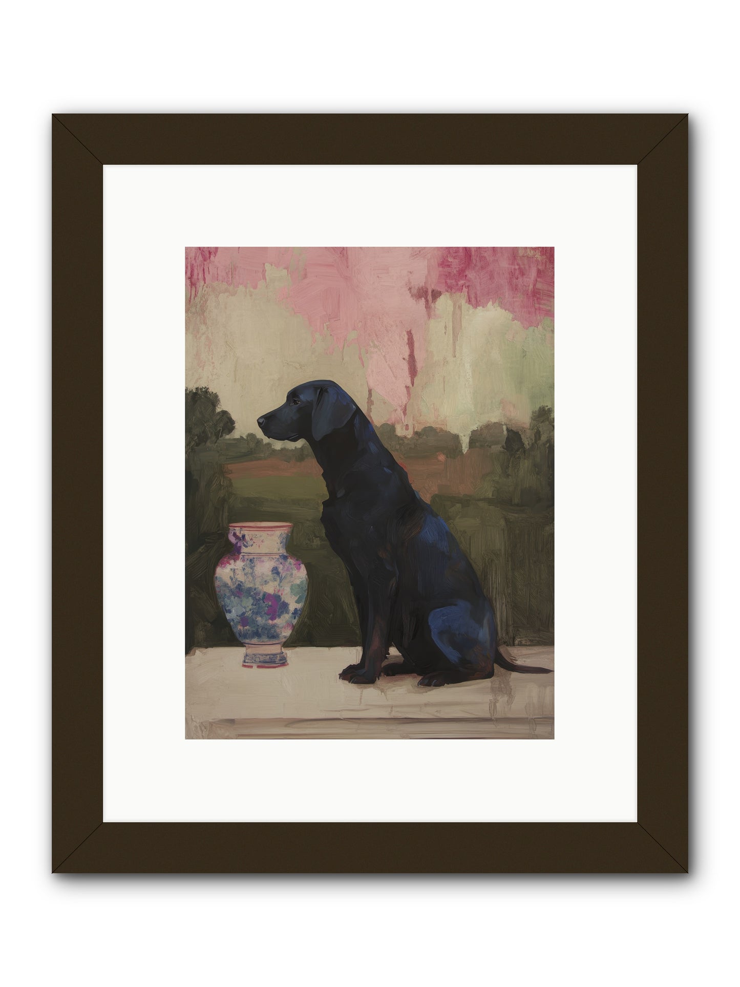 Midnight Chapter -- Framed Print - Black 9x12
