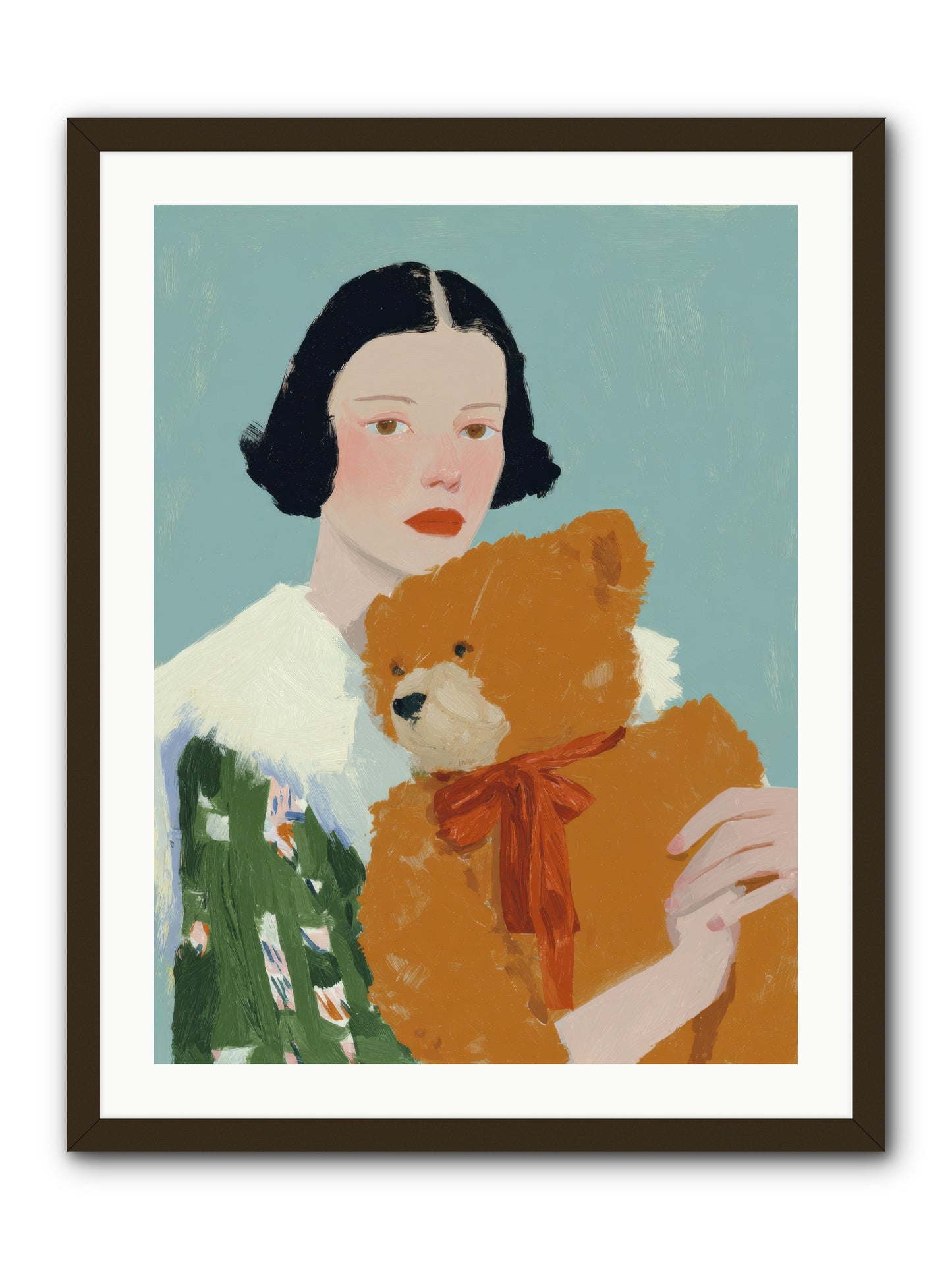 Midnight Conversation -- Framed Print - Black 24x32