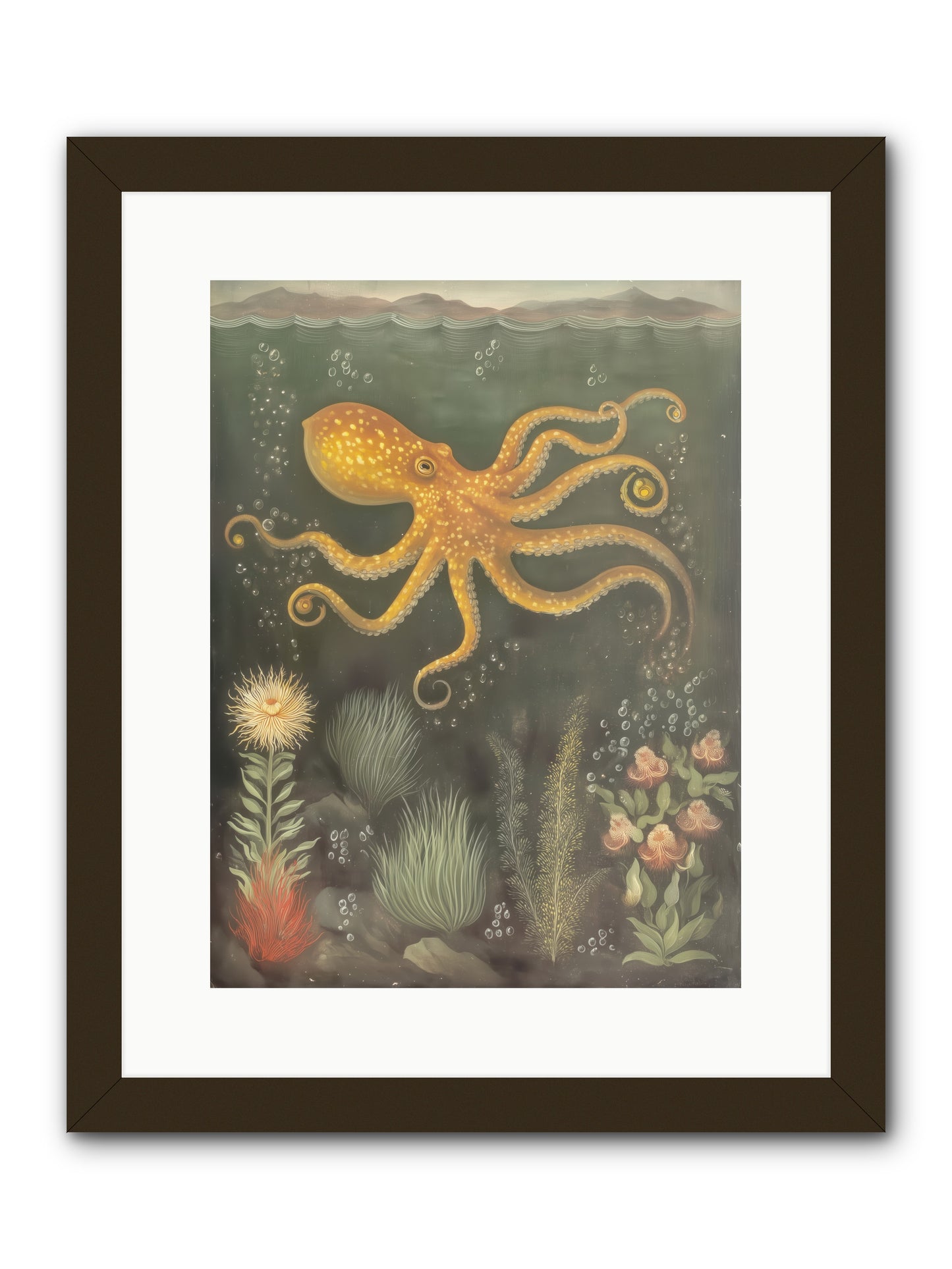 Midnight Dancer -- Framed Print - Black 12x16