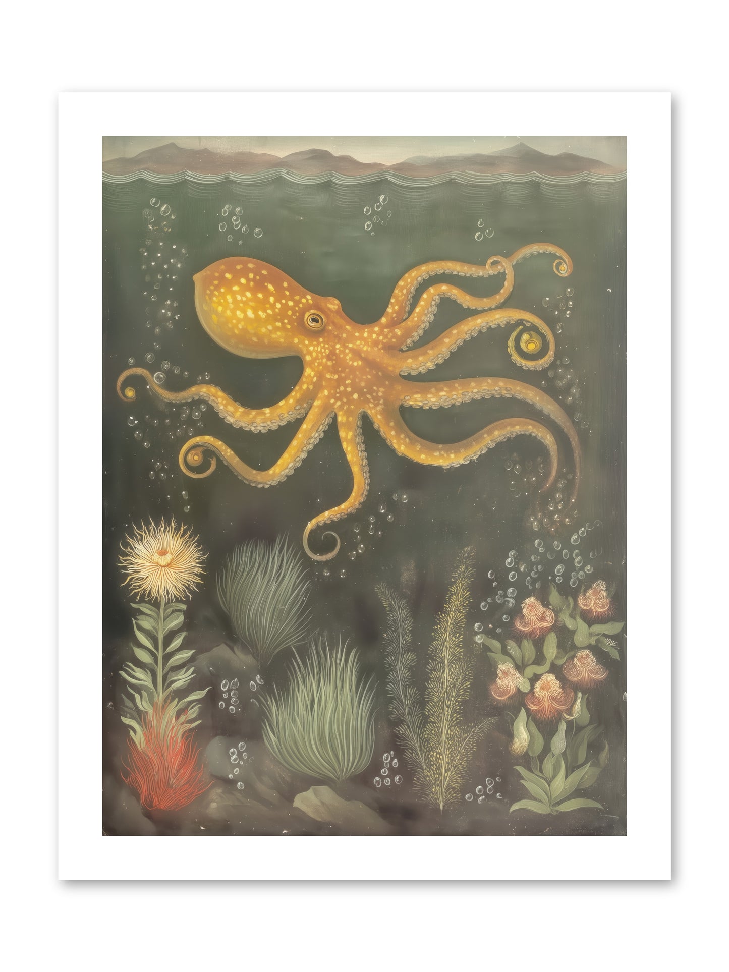 Midnight Dancer -- Loose Canvas Print 12x16