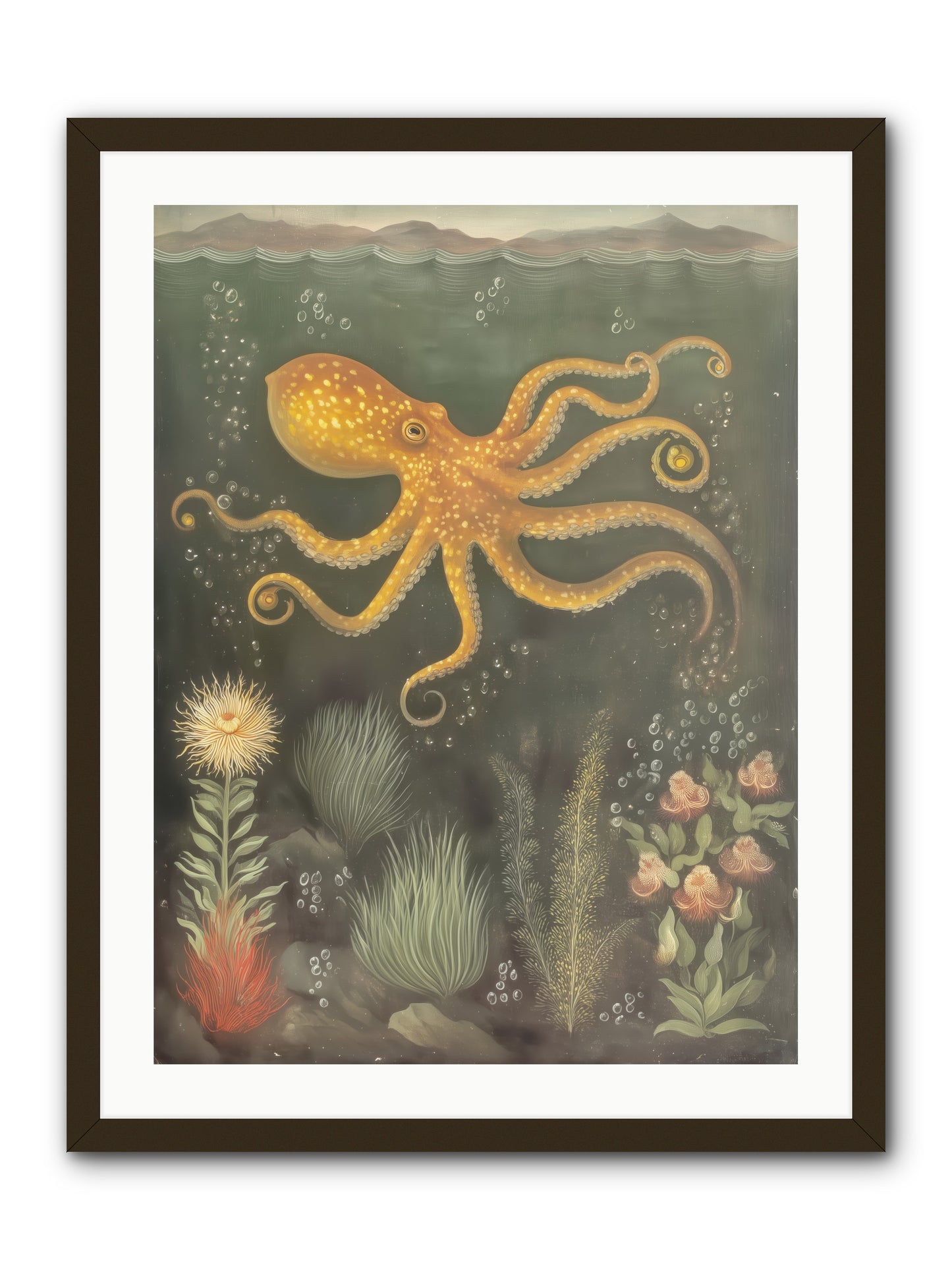 Midnight Dancer -- Framed Print - Black 24x32