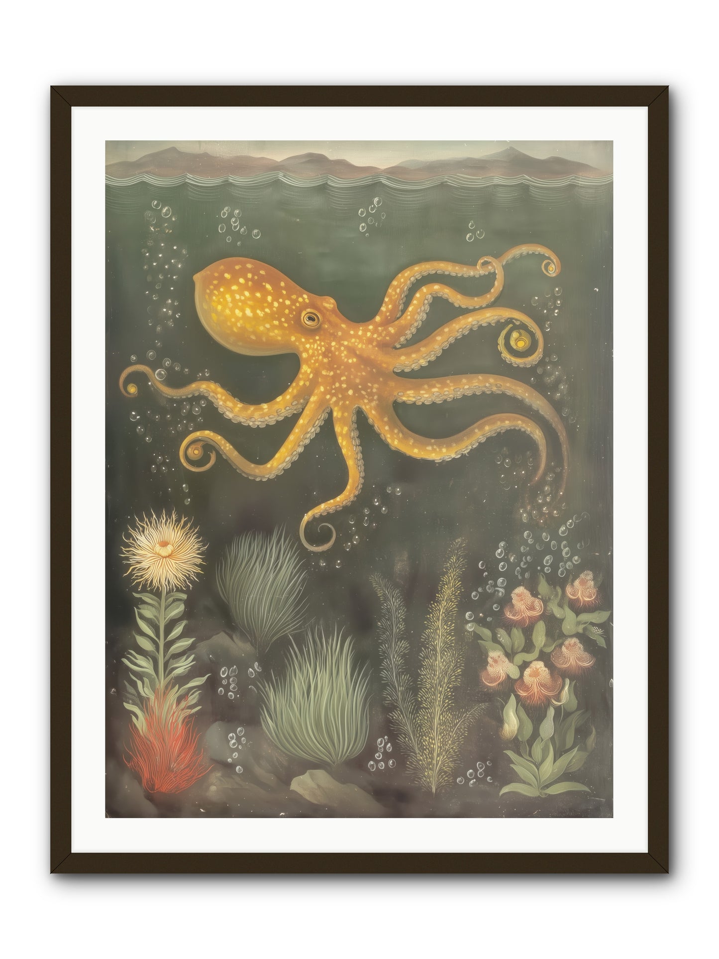 Midnight Dancer -- Framed Print - Black 30x40