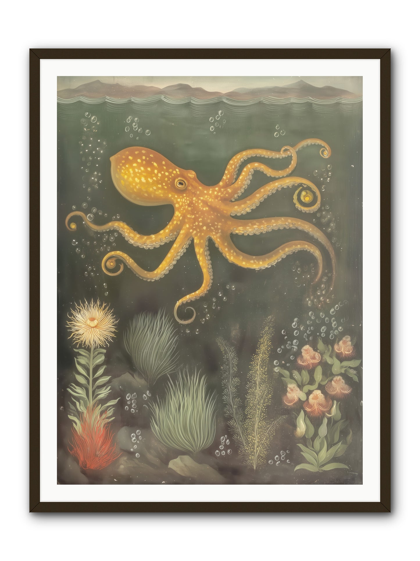 Midnight Dancer -- Framed Print - Black 36x48