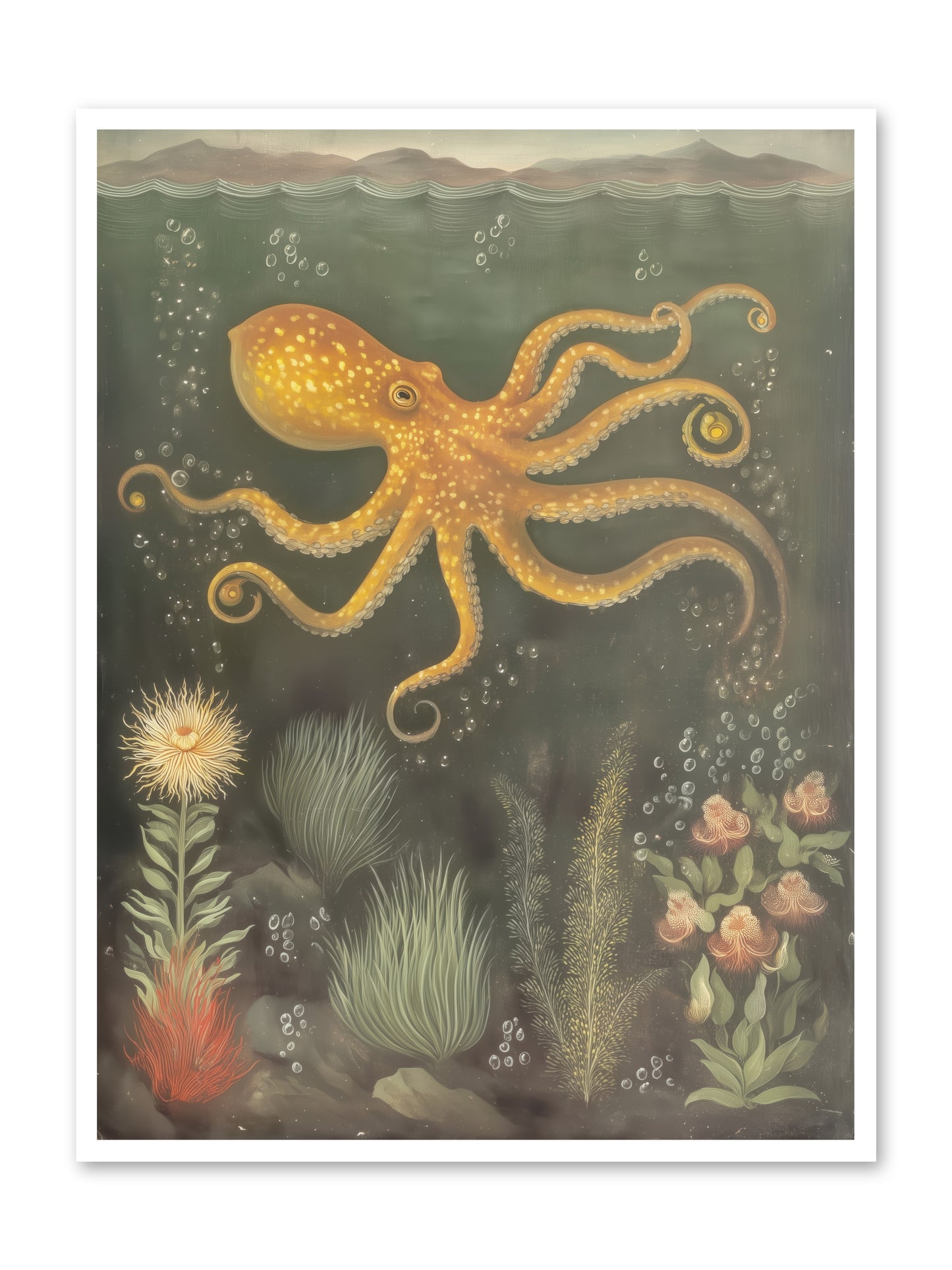 Midnight Dancer -- Loose Canvas Print 36x48