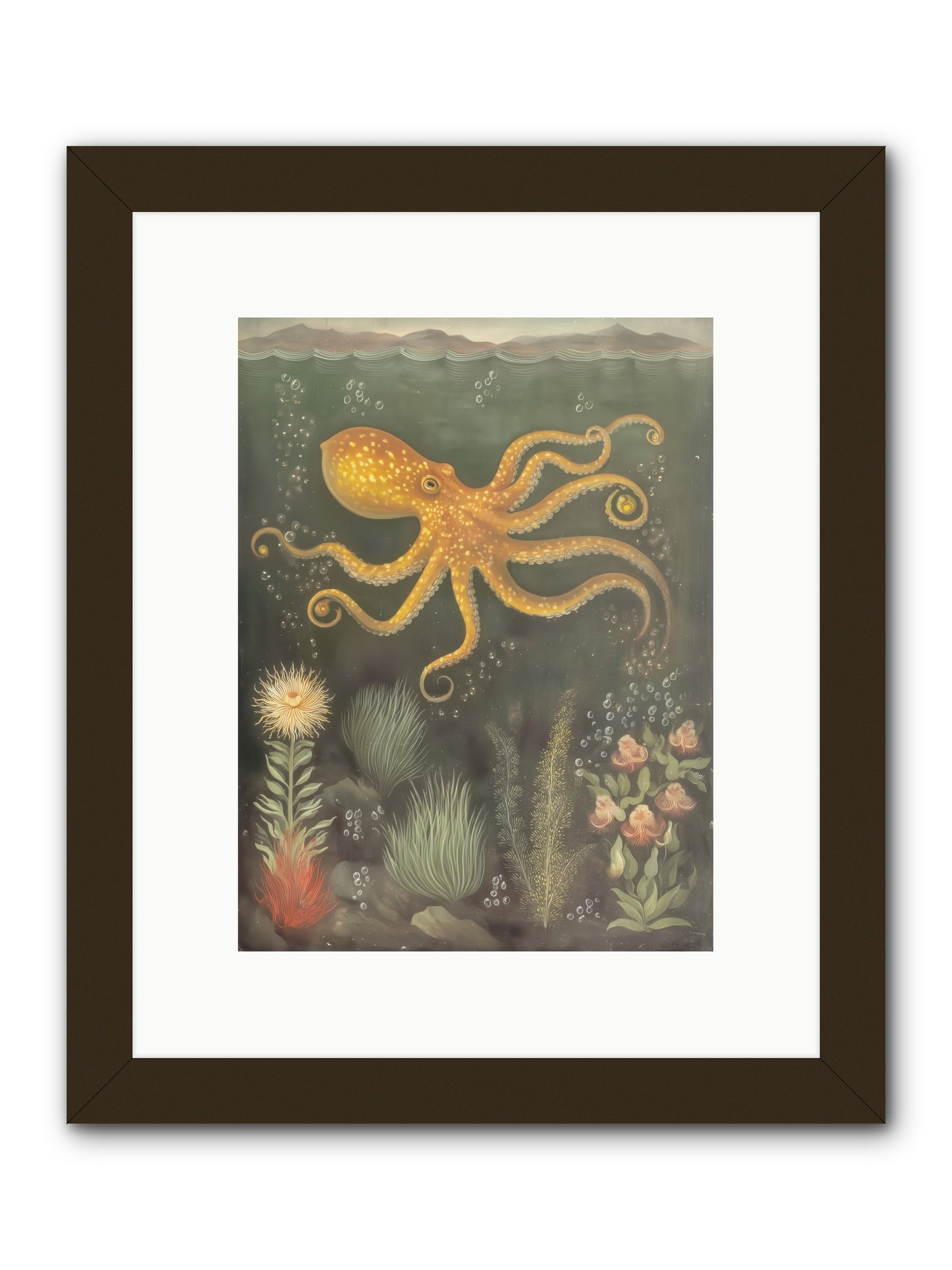 Midnight Dancer -- Framed Print - Black 9x12
