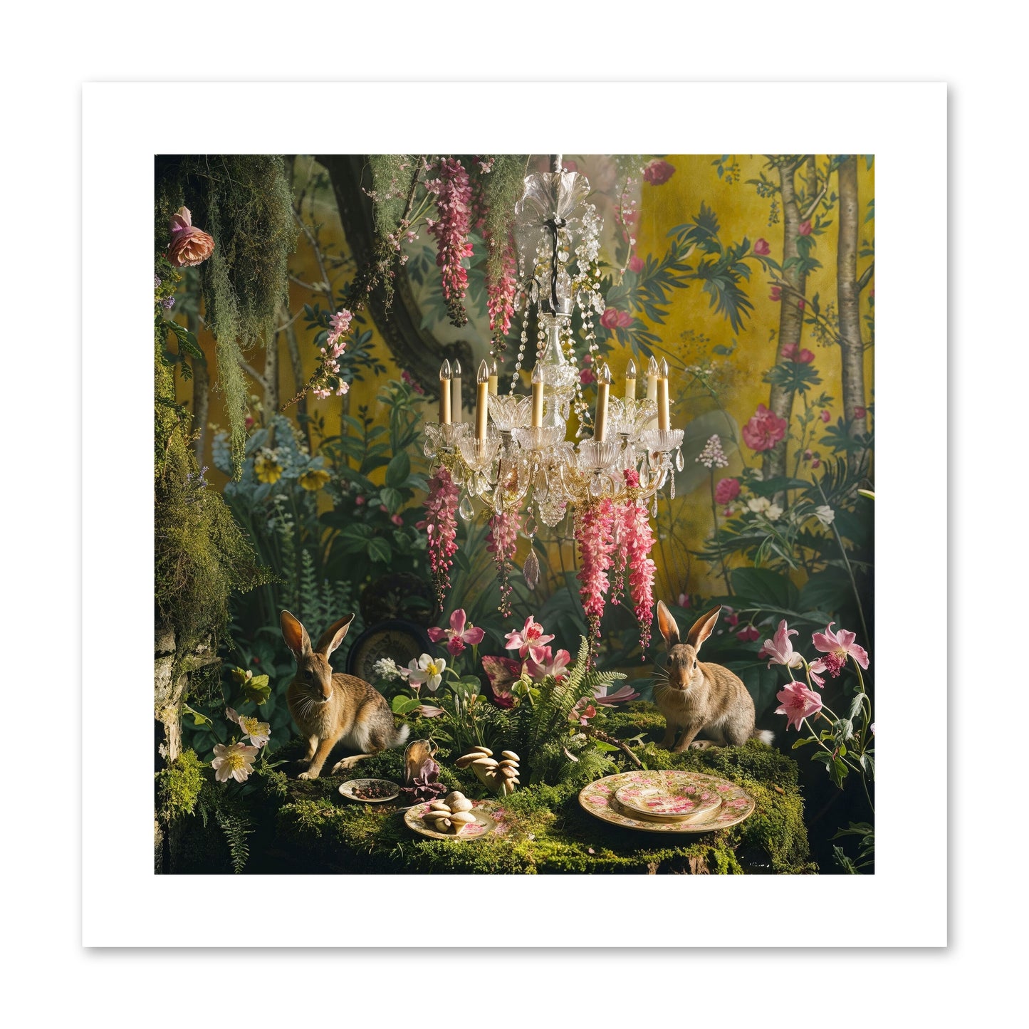 Midnight In Paris -- Loose Canvas Print 10x10