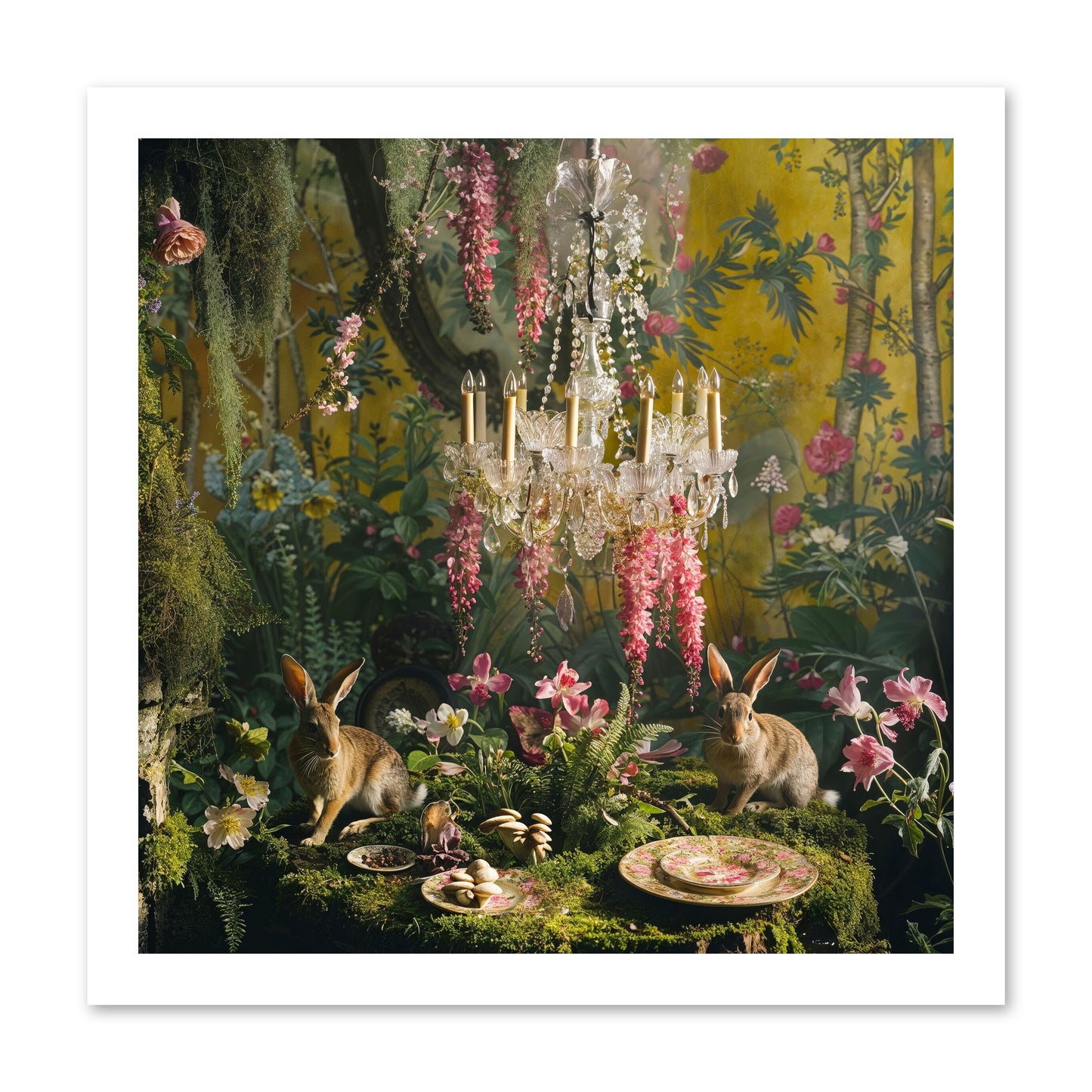 Midnight In Paris -- Loose Canvas Print 16x16