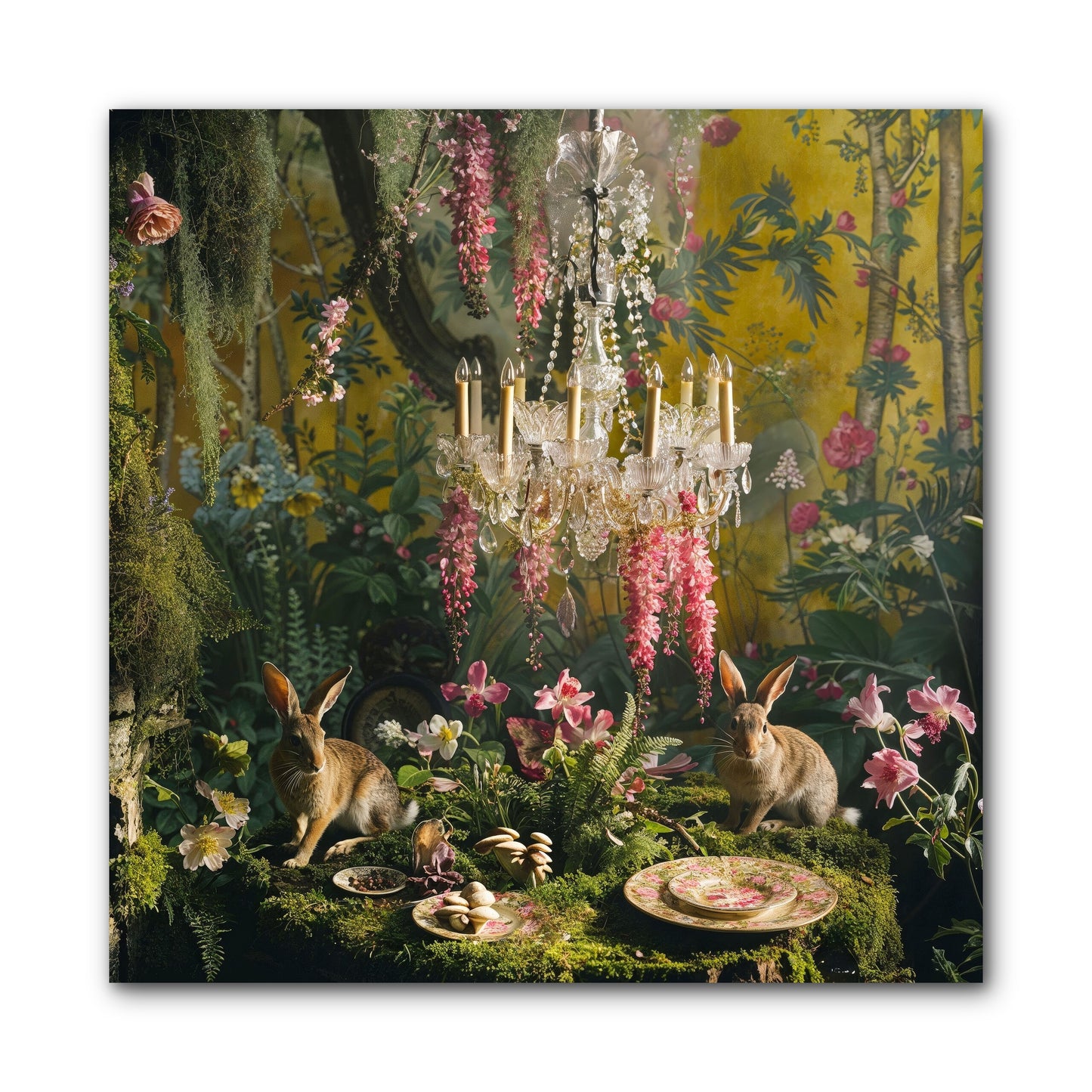 Midnight In Paris -- Wrapped Canvas 10x10