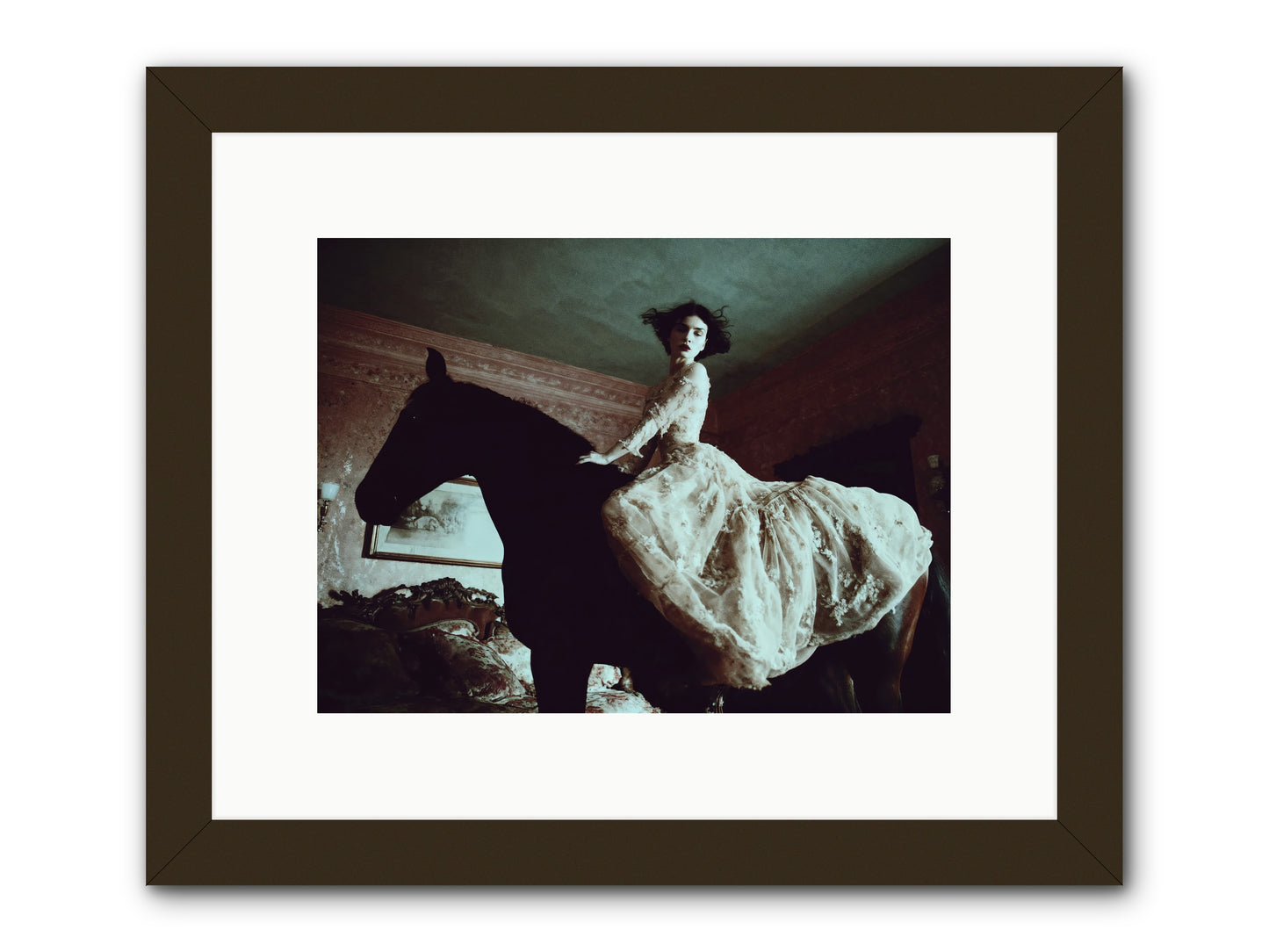 Midnight Inherited -- Framed Print - Black 12x9