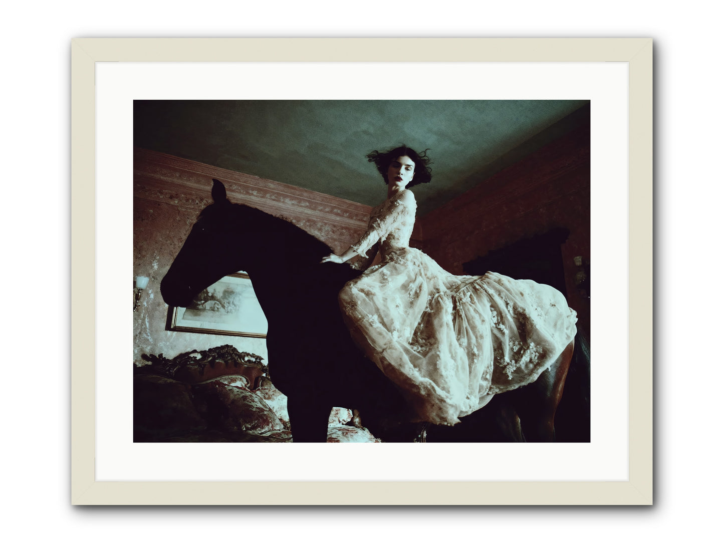 Midnight Inherited -- Framed Print - White 24x18