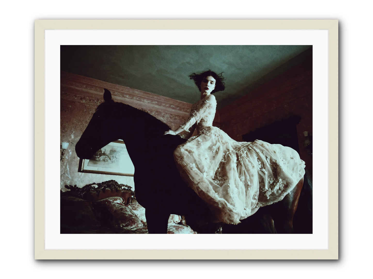 Midnight Inherited -- Framed Print - White 32x24