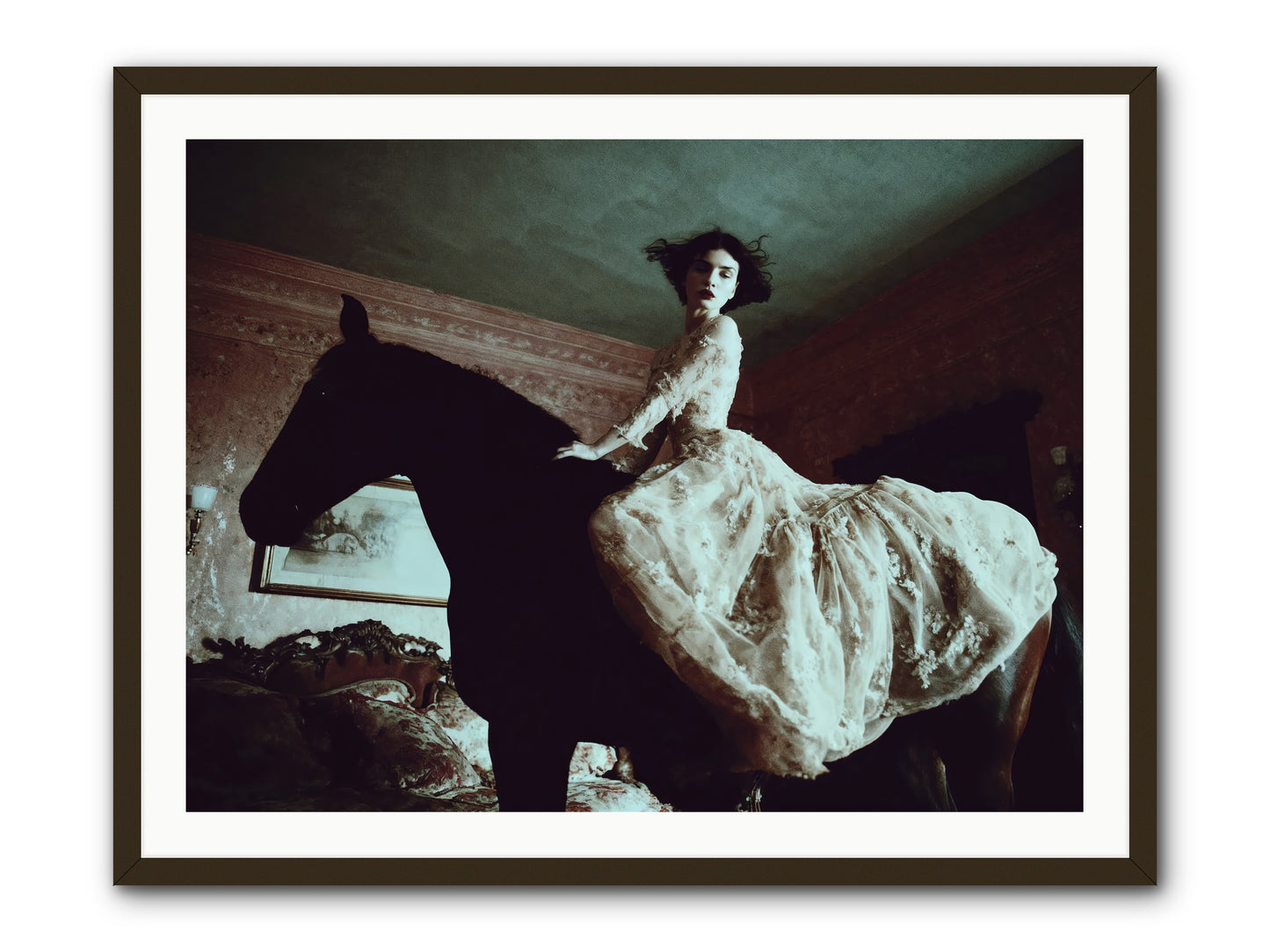 Midnight Inherited -- Framed Print - Black 40x30