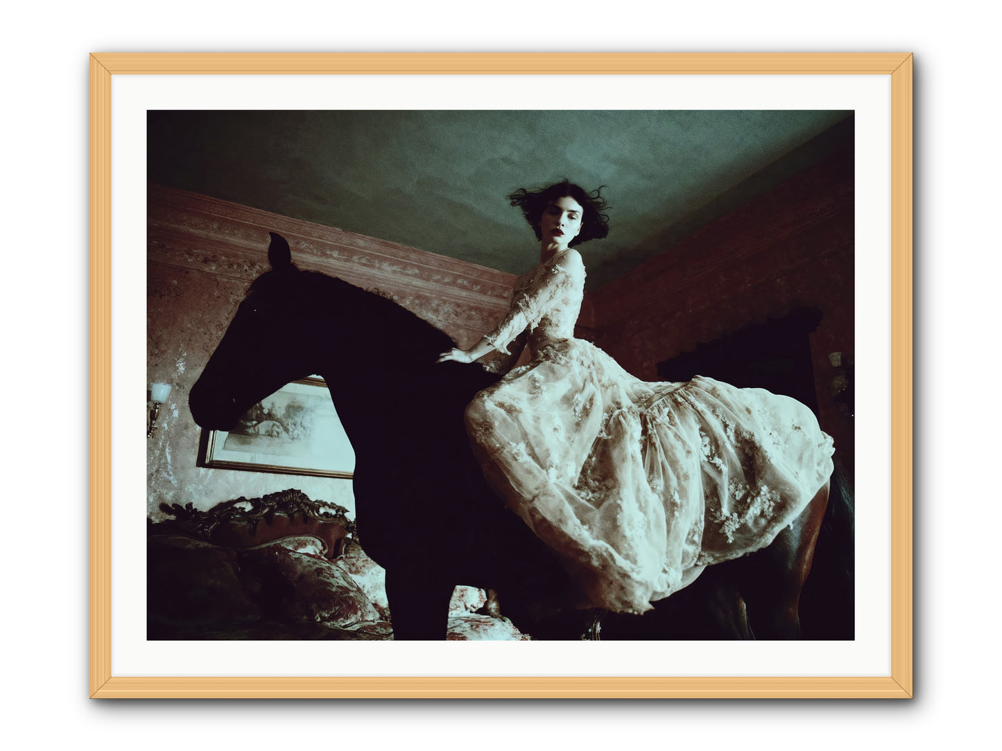 Midnight Inherited -- Framed Print - Natural 40x30