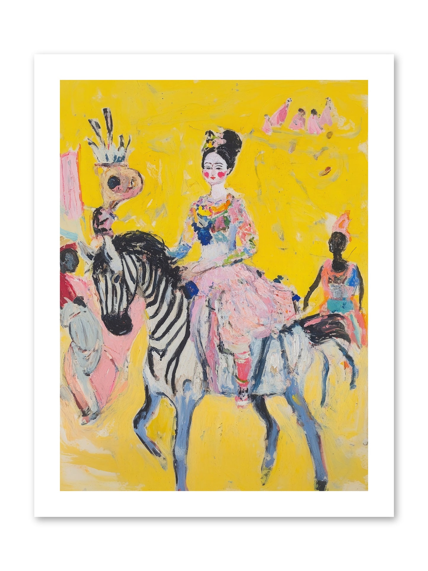 Midnight Queen -- Paper Print 12x16