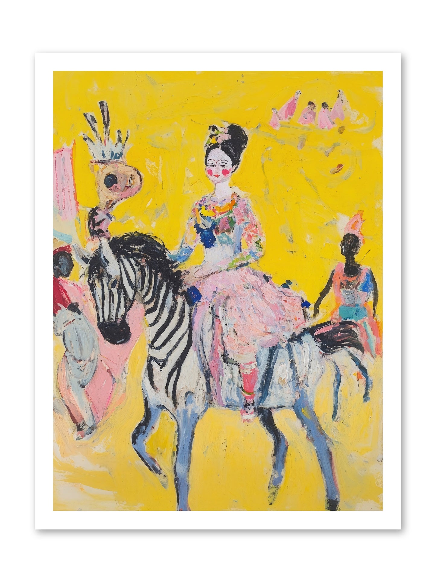 Midnight Queen -- Loose Canvas Print 18x24