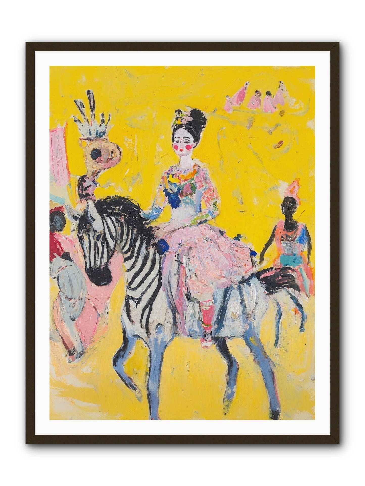Midnight Queen -- Framed Print - Black 36x48