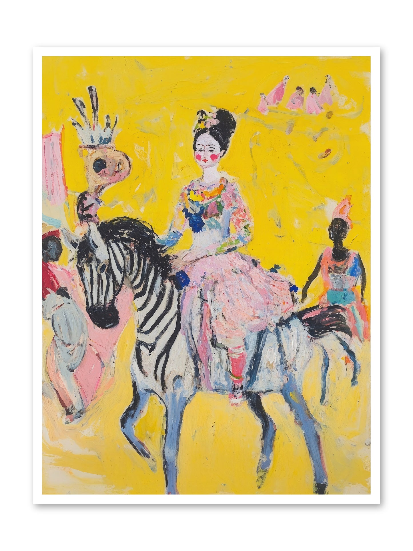 Midnight Queen -- Loose Canvas Print 36x48