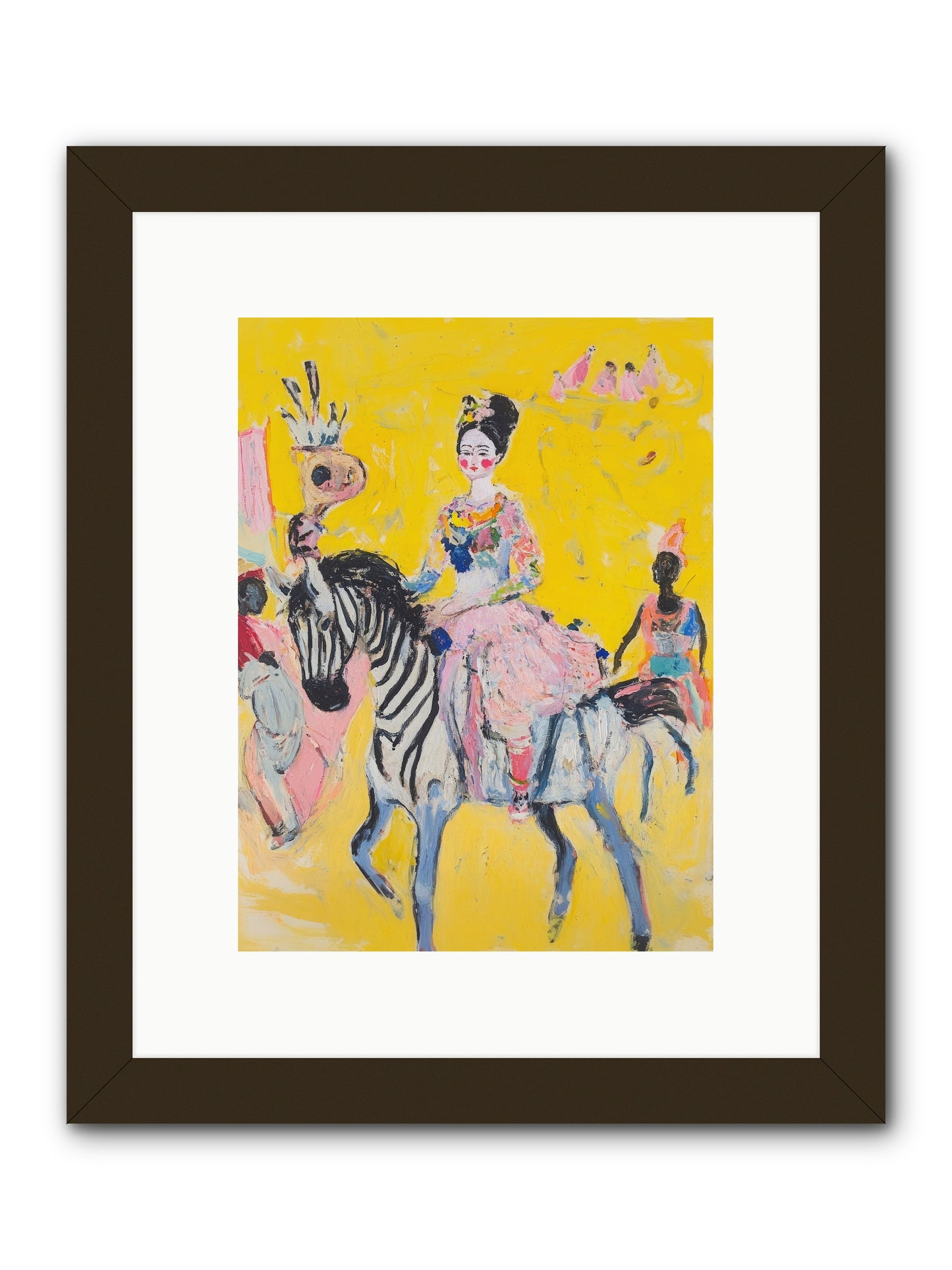 Midnight Queen -- Framed Print - Black 9x12
