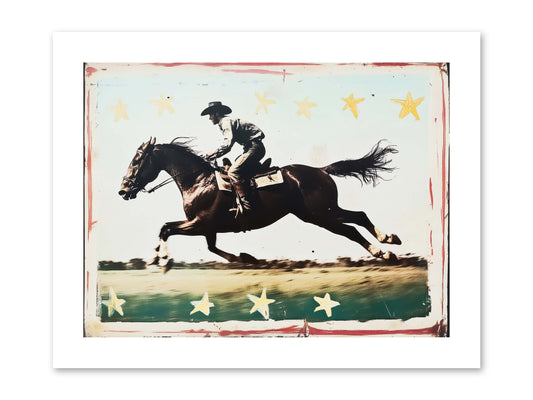 Midnight Runner ( -- Paper Print 12x9