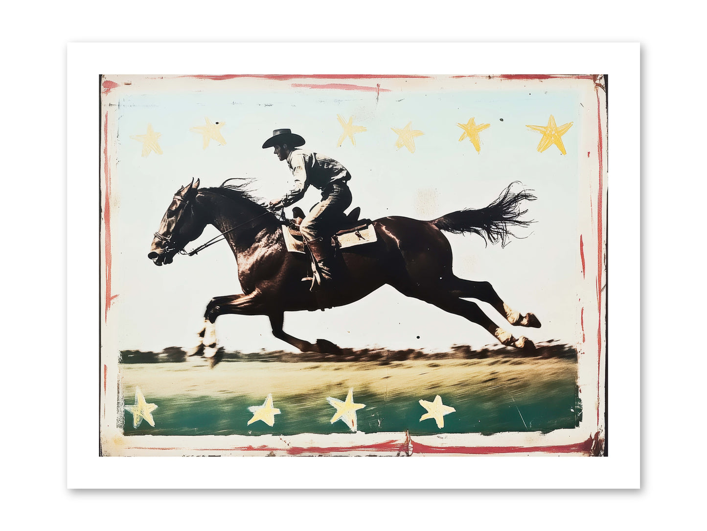 Midnight Runner ( -- Paper Print 16x12
