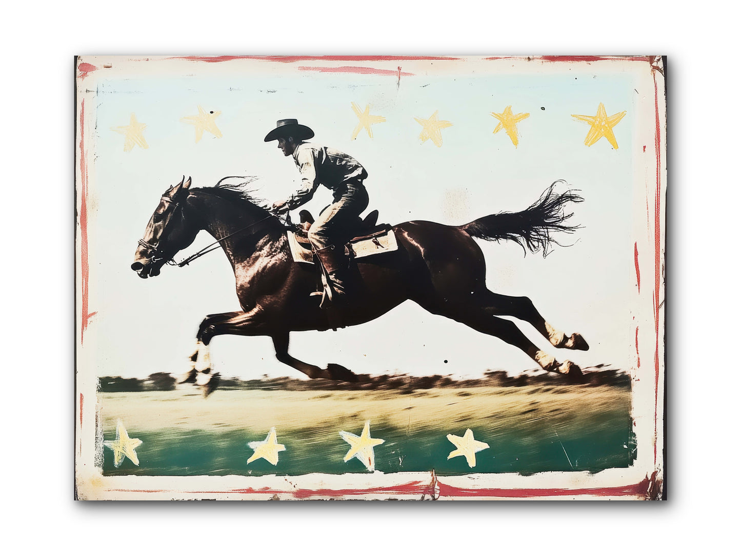 Midnight Runner ( -- Wrapped Canvas 12x9