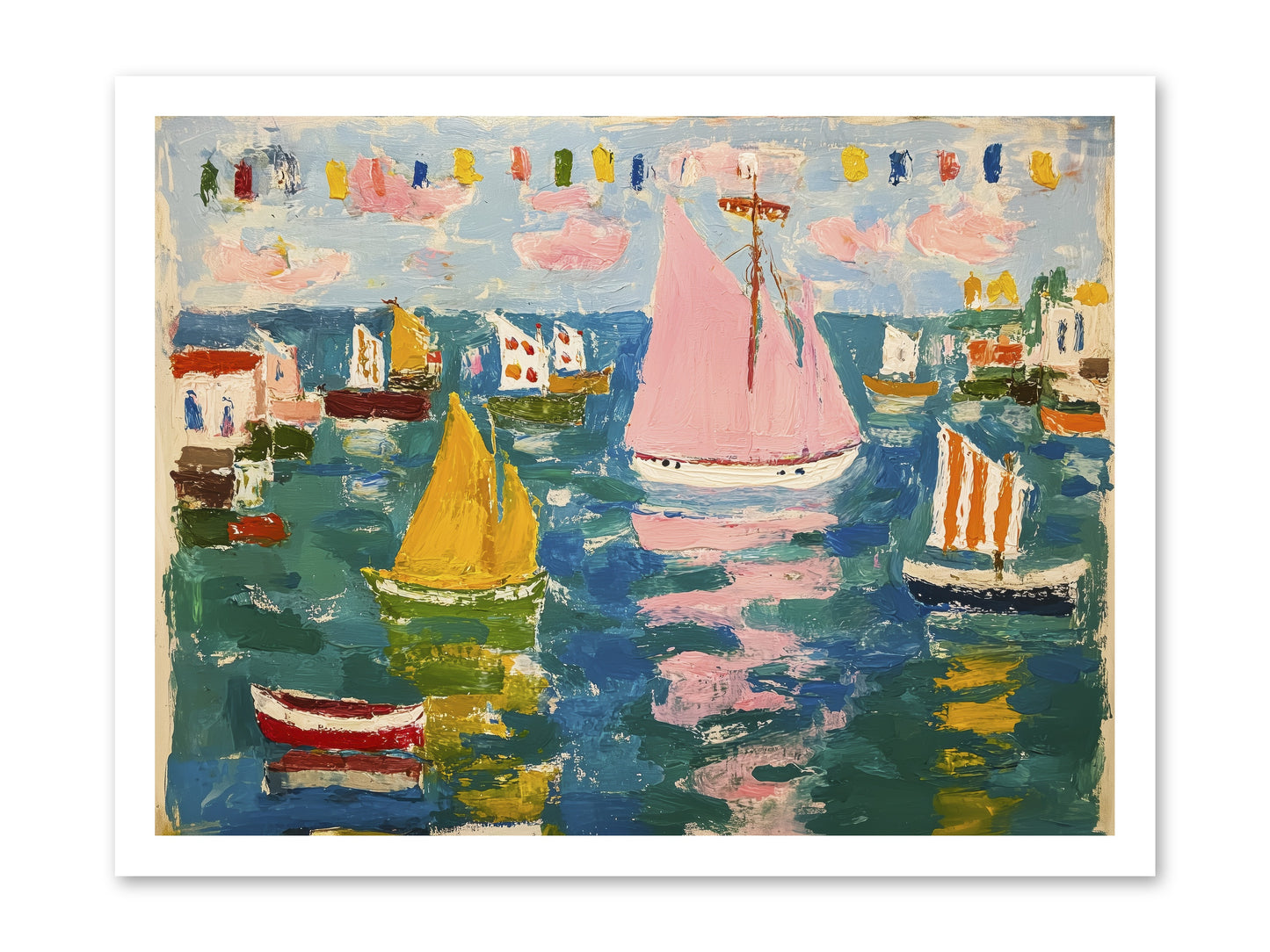 Midnight Sea Magic -- Paper Print 24x18