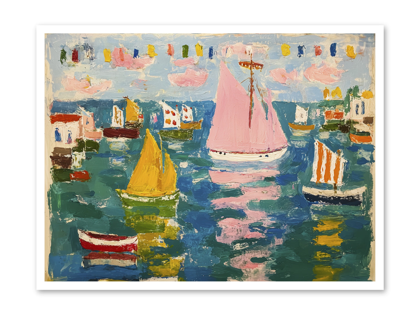 Midnight Sea Magic -- Paper Print 40x30