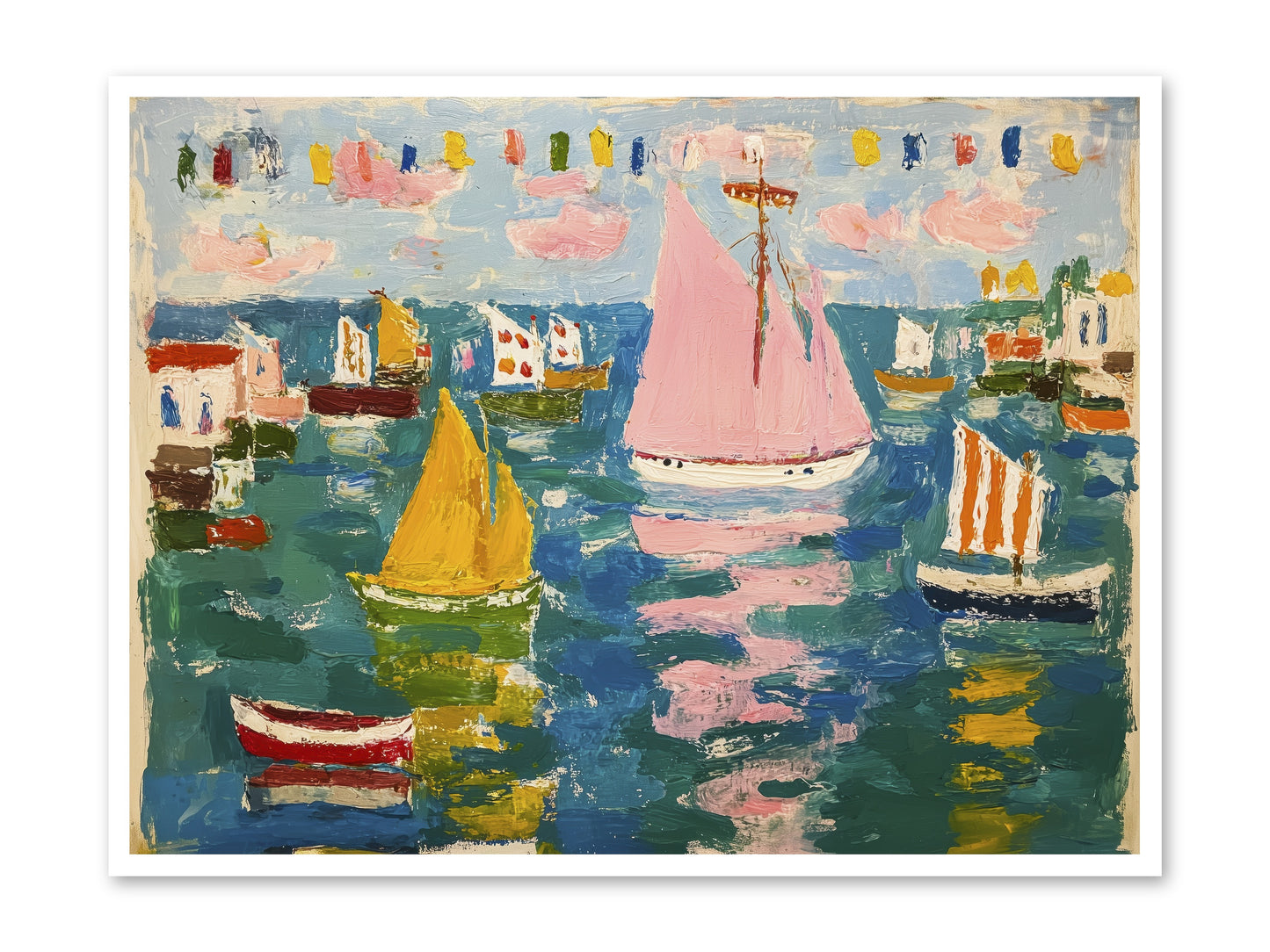 Midnight Sea Magic -- Paper Print 48x36