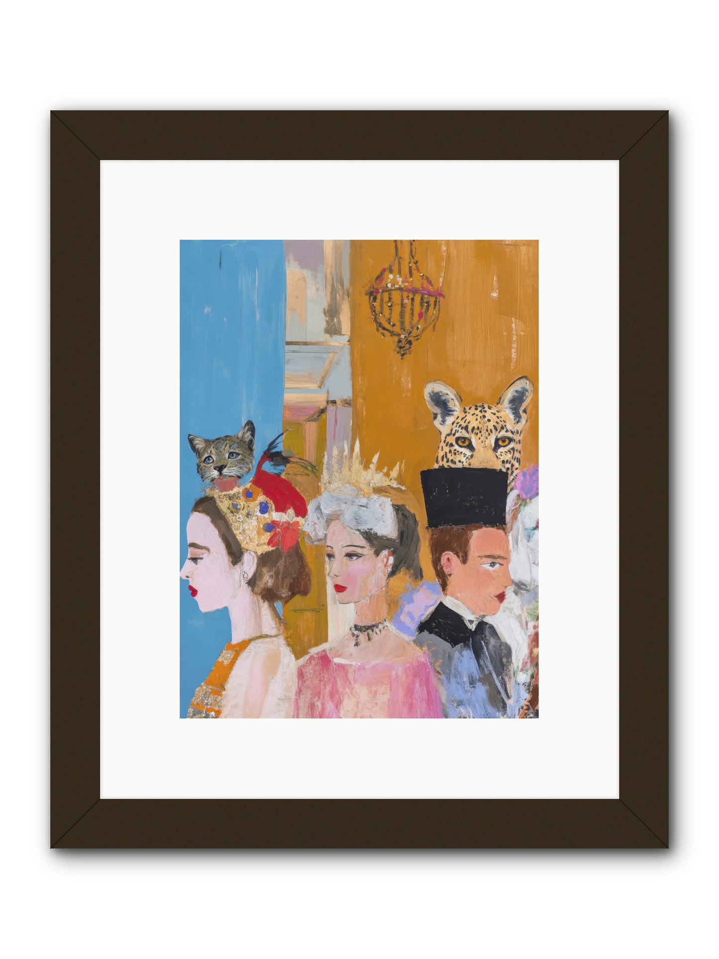 Midnight Theater Guild -- Framed Print - Black 9x12