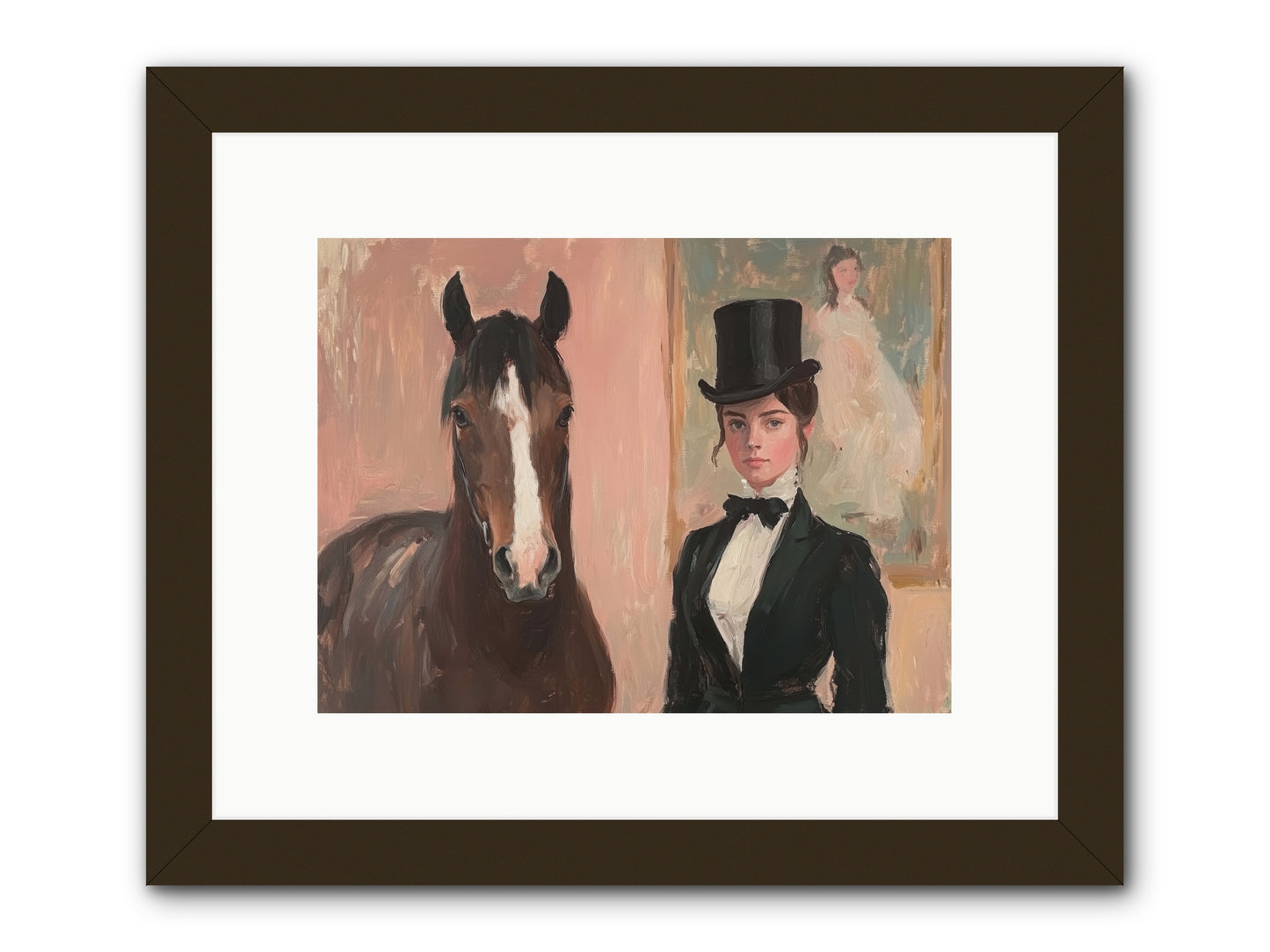 Midnight Wonder -- Framed Print - Black 12x9