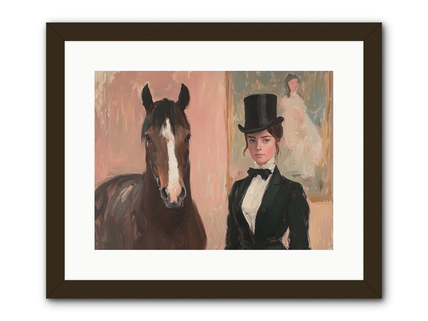 Midnight Wonder -- Framed Print - Black 16x12