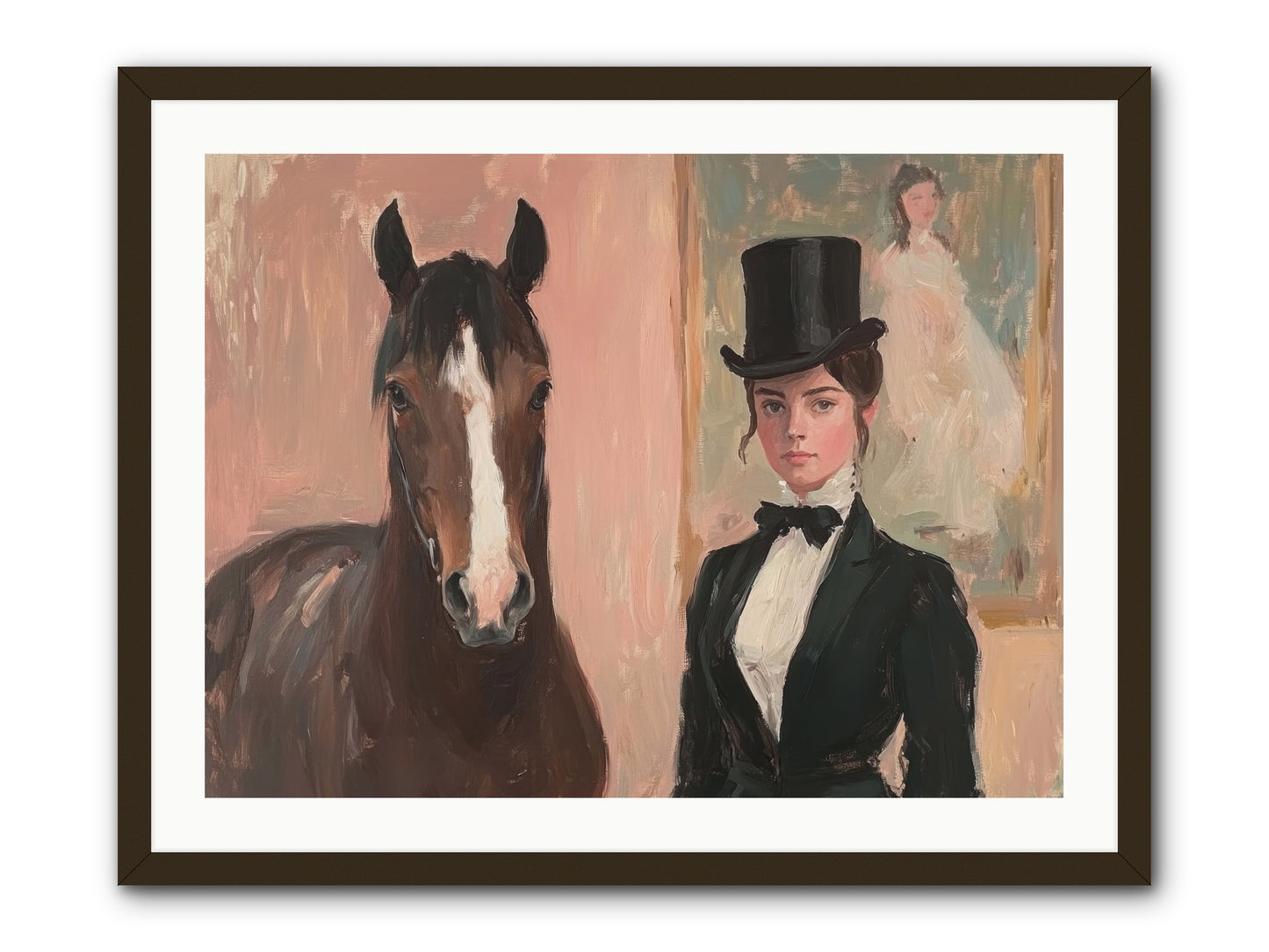 Midnight Wonder -- Framed Print - Black 32x24