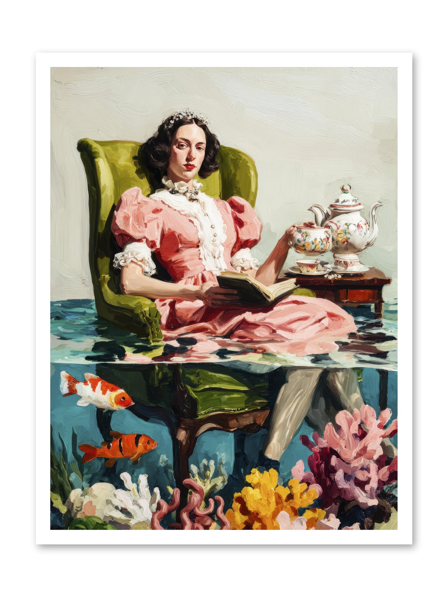 Midnight at Marguerite’s -- Paper Print 24x32