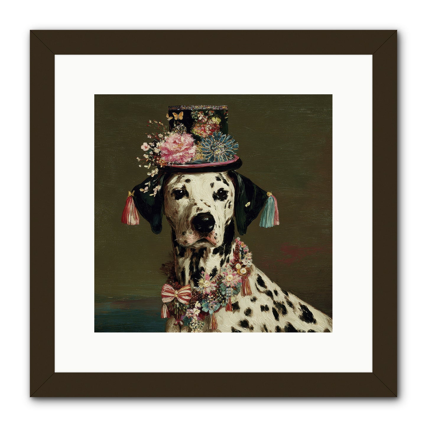 Midnight’s Promise -- Framed Print - Black 12x12