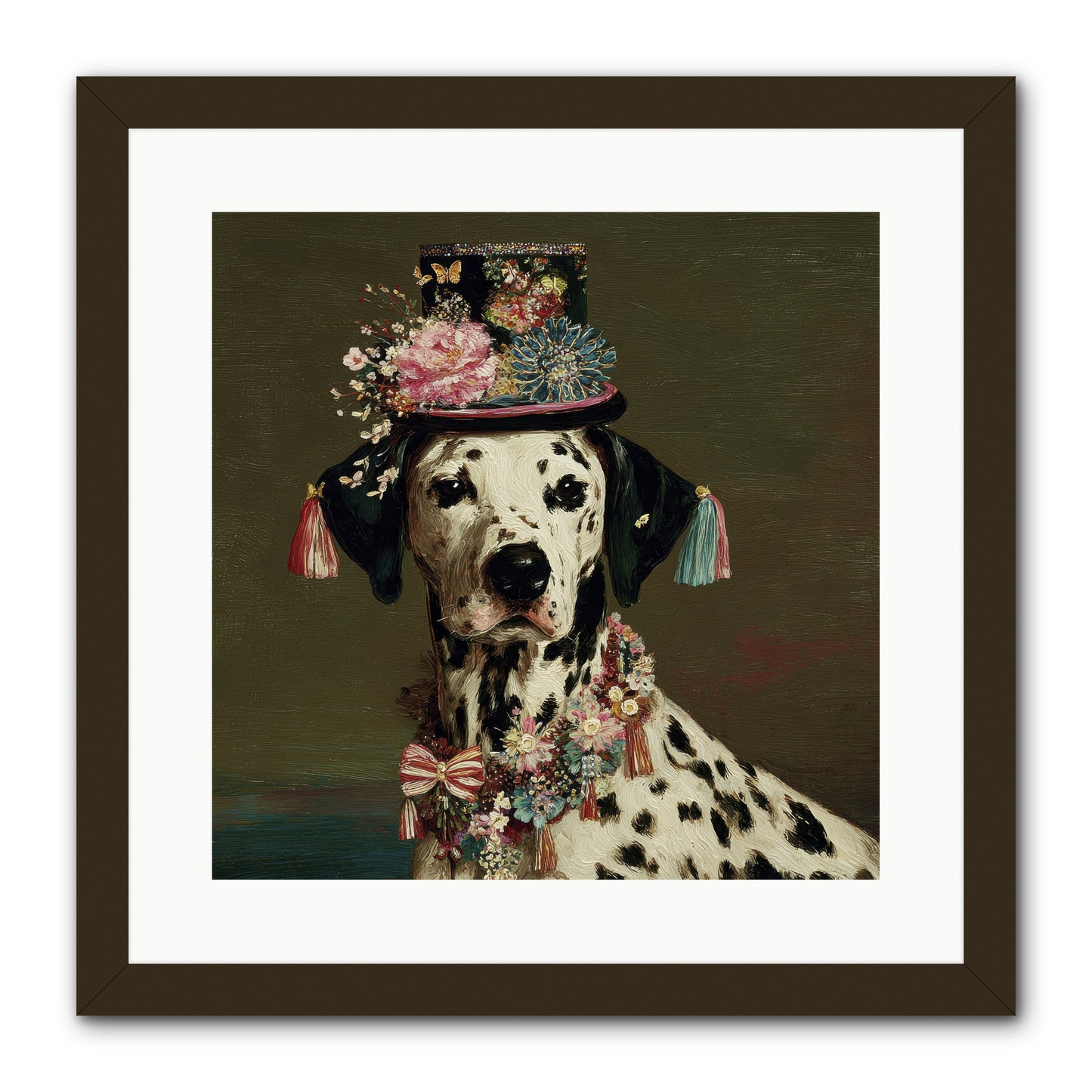 Midnight’s Promise -- Framed Print - Black 16x16